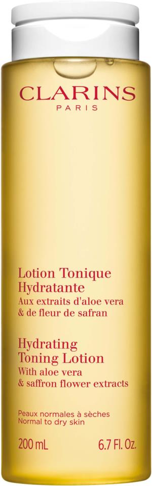 Clarins Hydrating Toning Lotion Normal to Dry Skin 200 ml