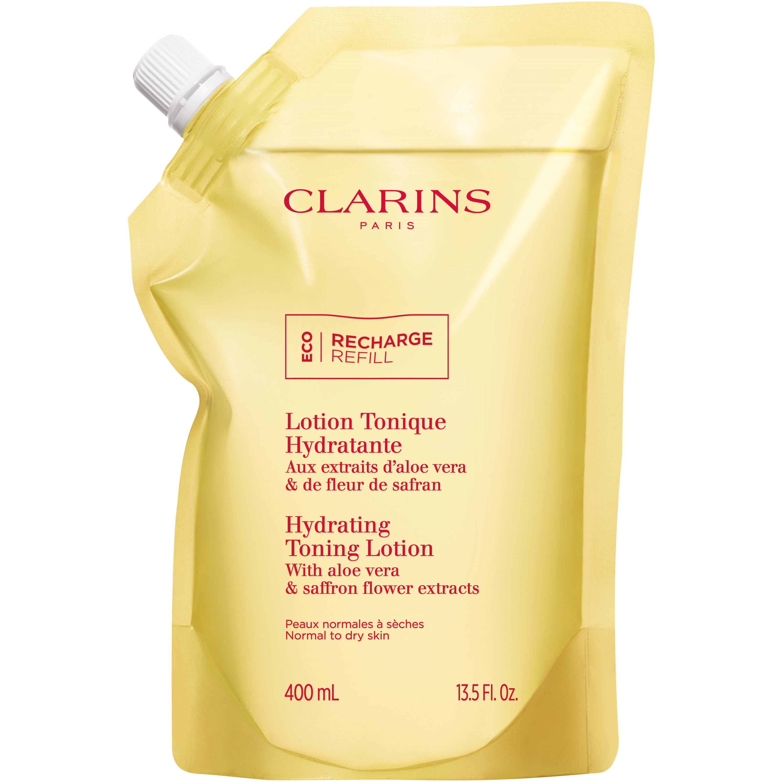 Läs mer om Clarins Hydrating Toning Lotion Normal to Dry Skin Refill 400 ml