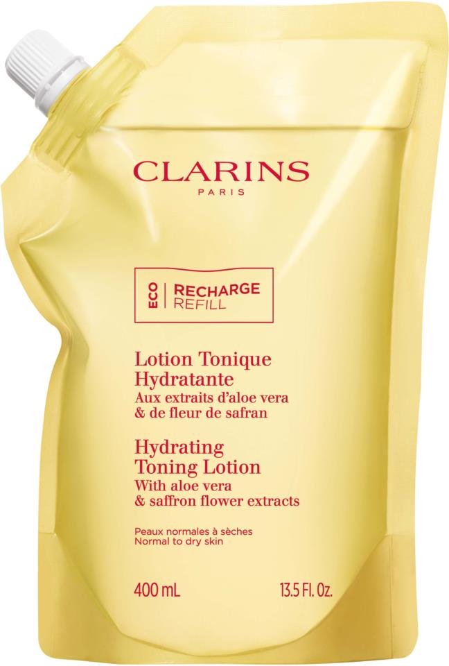 Clarins Hydrating Toning Lotion Normal to Dry Skin Refill 400 ml