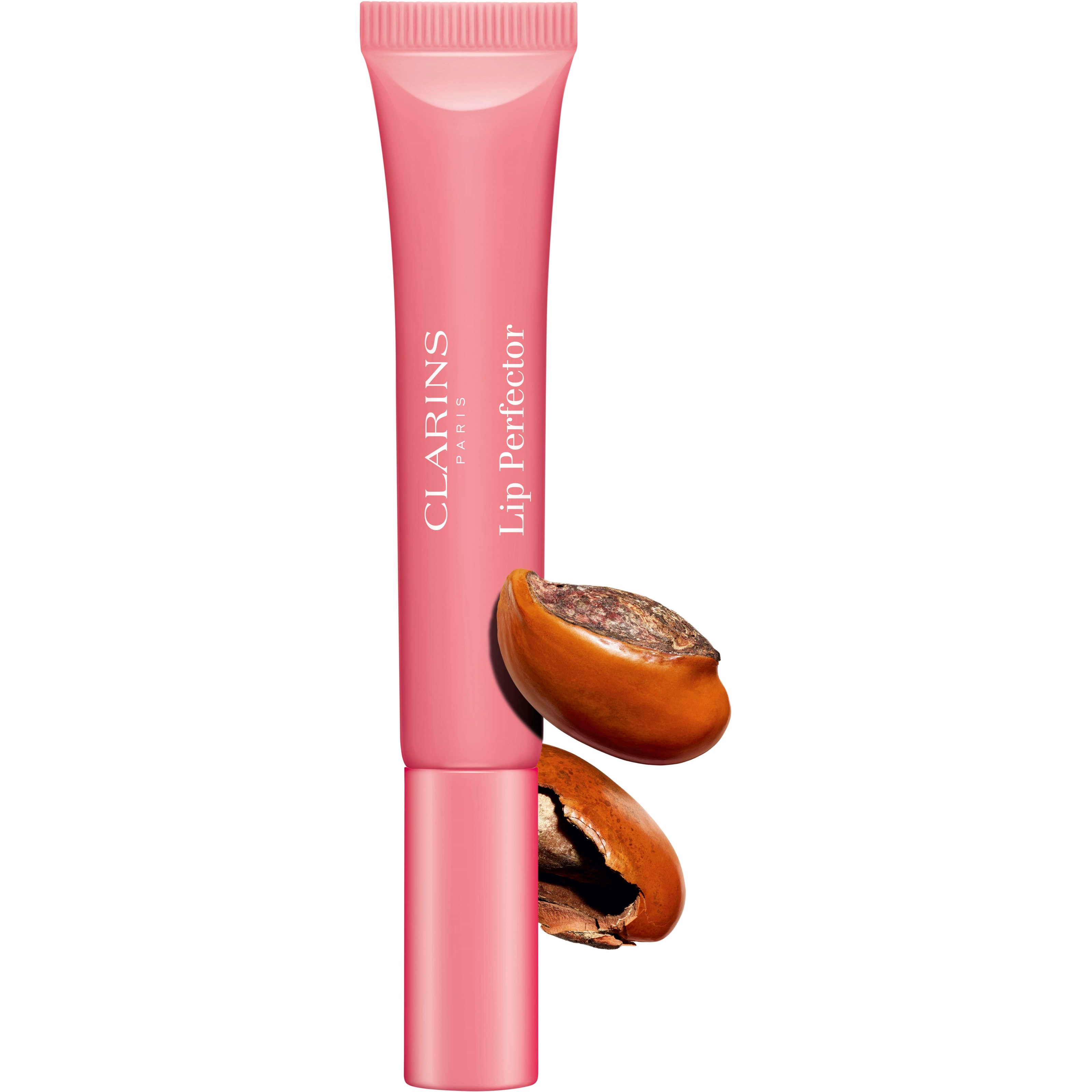 Alternativ bild 1 för Clarins Natural Lip Perfector 01 Rose Shimmer