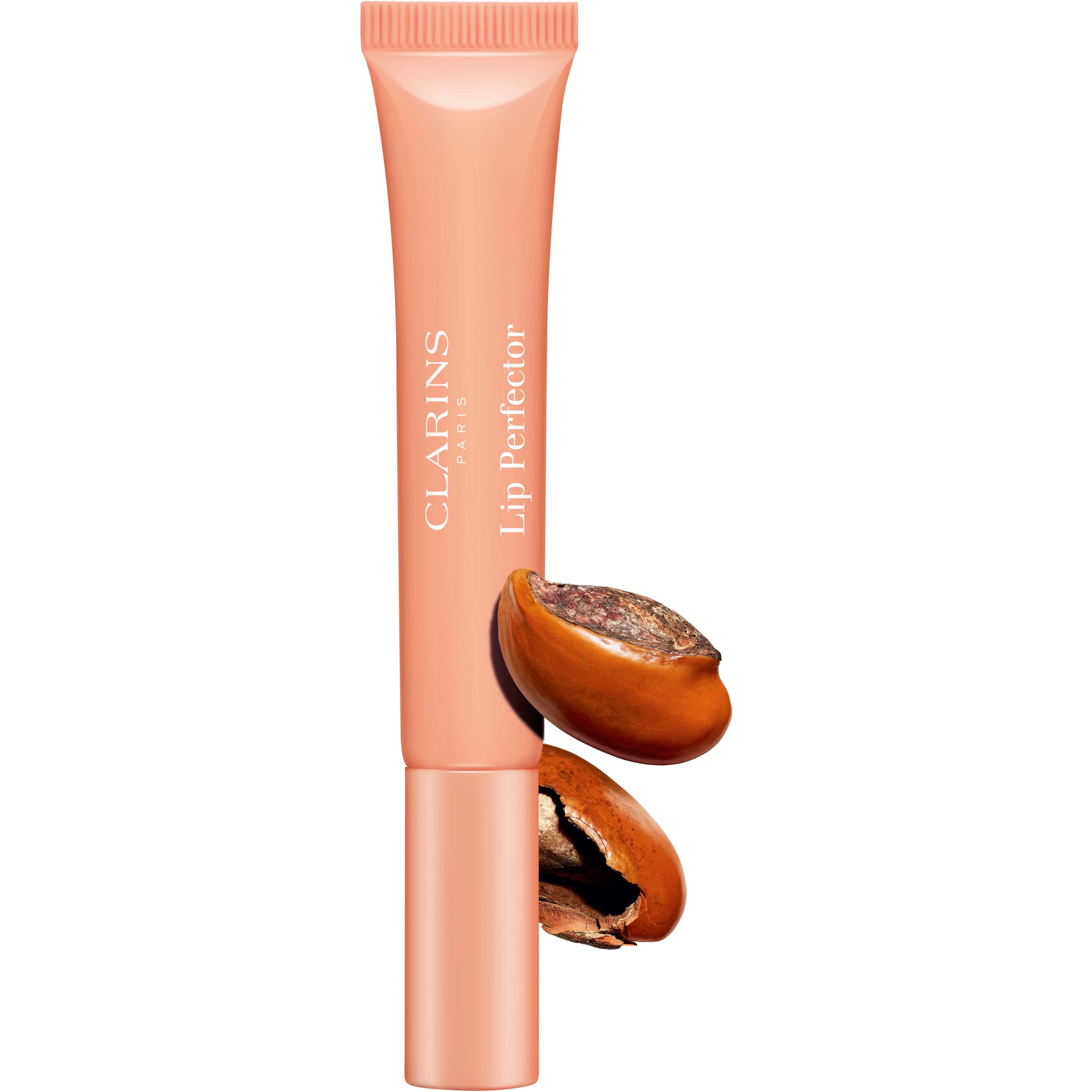Alternativ bild 1 för Clarins Instant Light Natural Lip Perfector #02 Apricot Shimmer 1