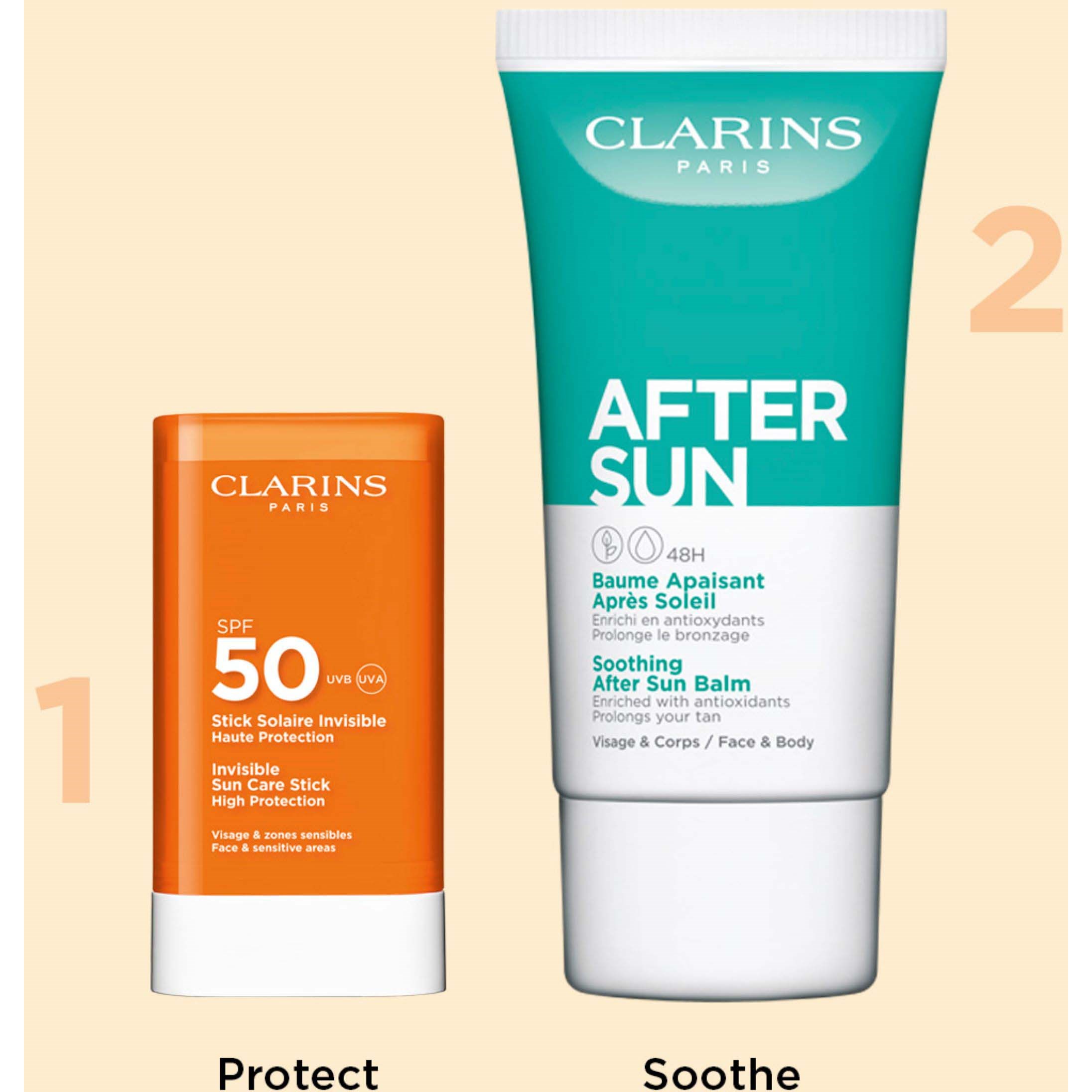 Clarins Invisible Sun Care Stick High Protection SPF50 17 g (obrázok 6)