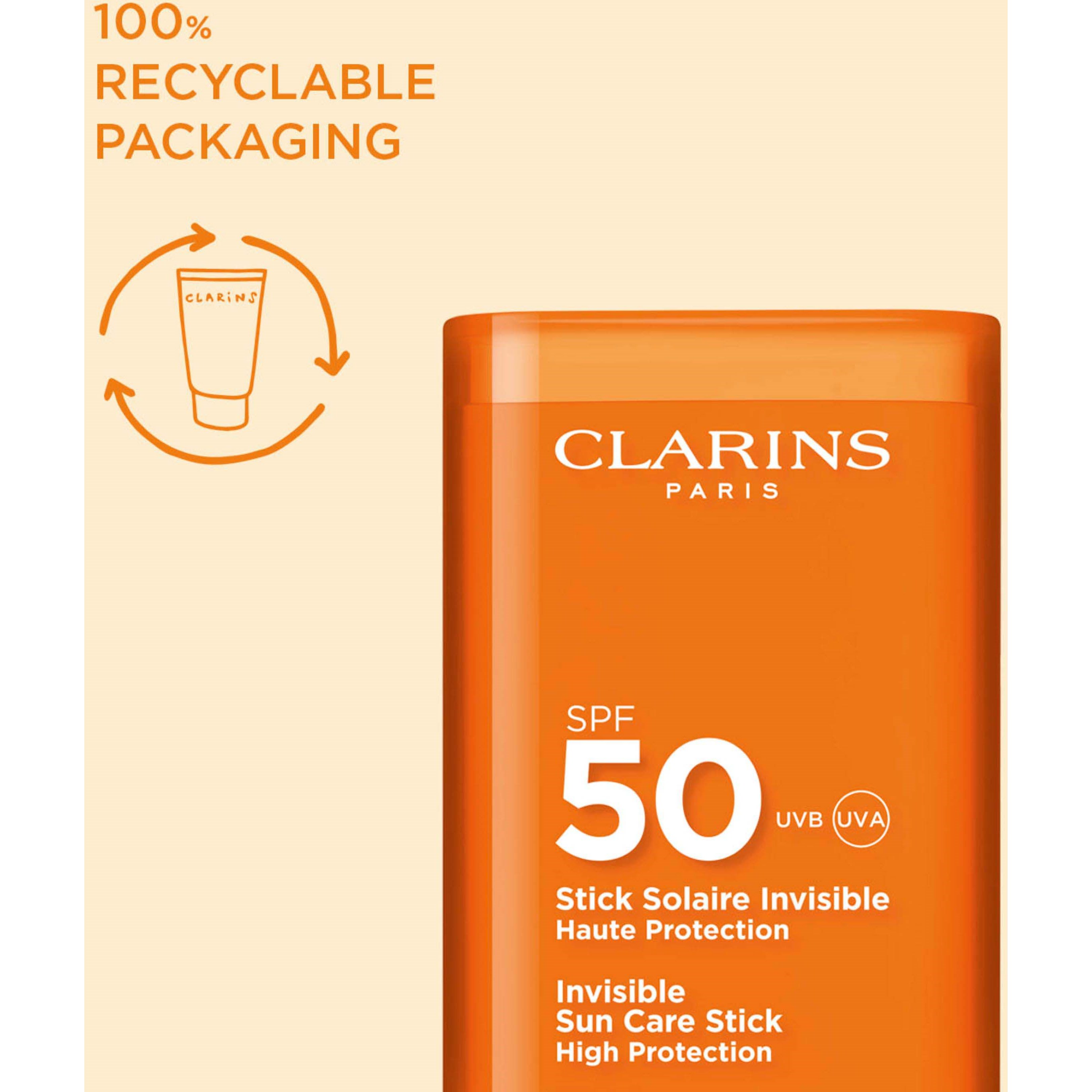 Clarins Invisible Sun Care Stick High Protection SPF50 17 g (obrázok 7)