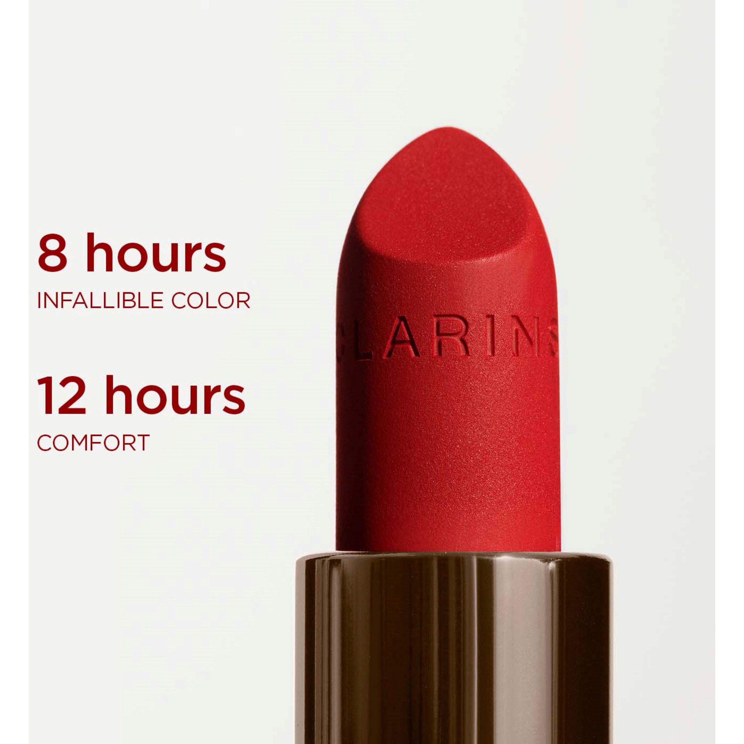 Clarins Joli Rouge Velvet Lipstick 705V Soft Berry (obrázok 3)