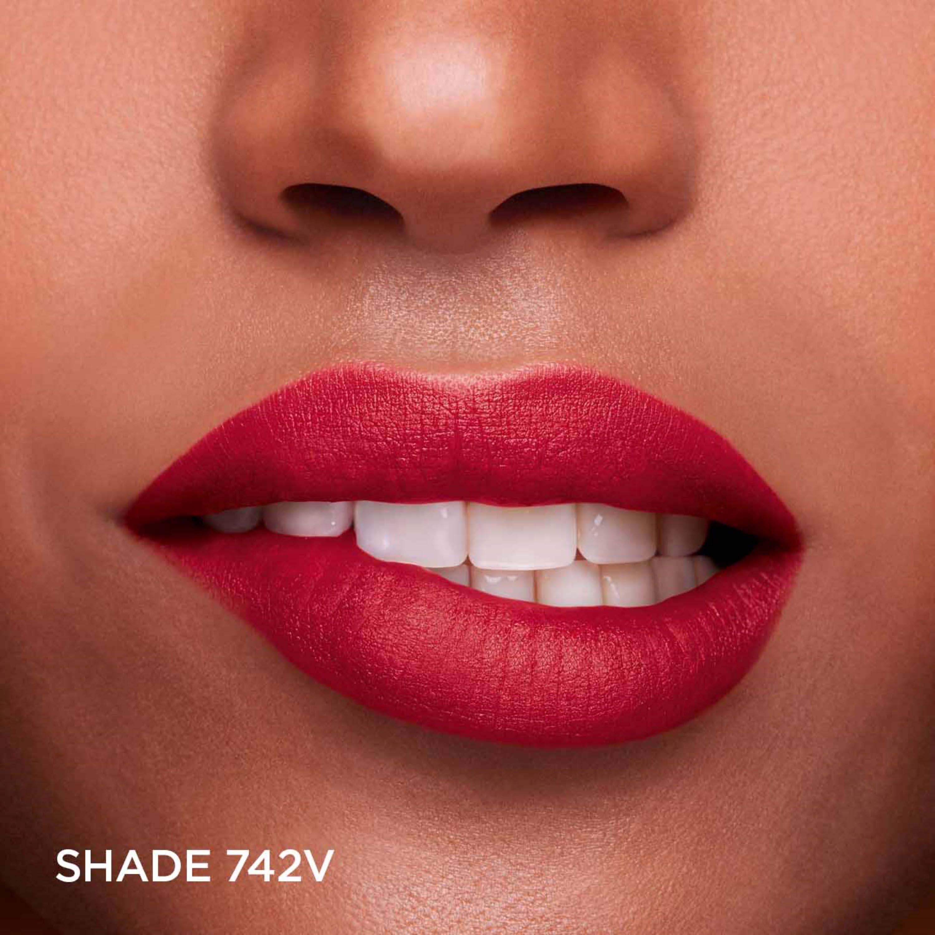 Clarins Joli Rouge Velvet Lipstick 742V Jolie Rouge (obrázok 5)