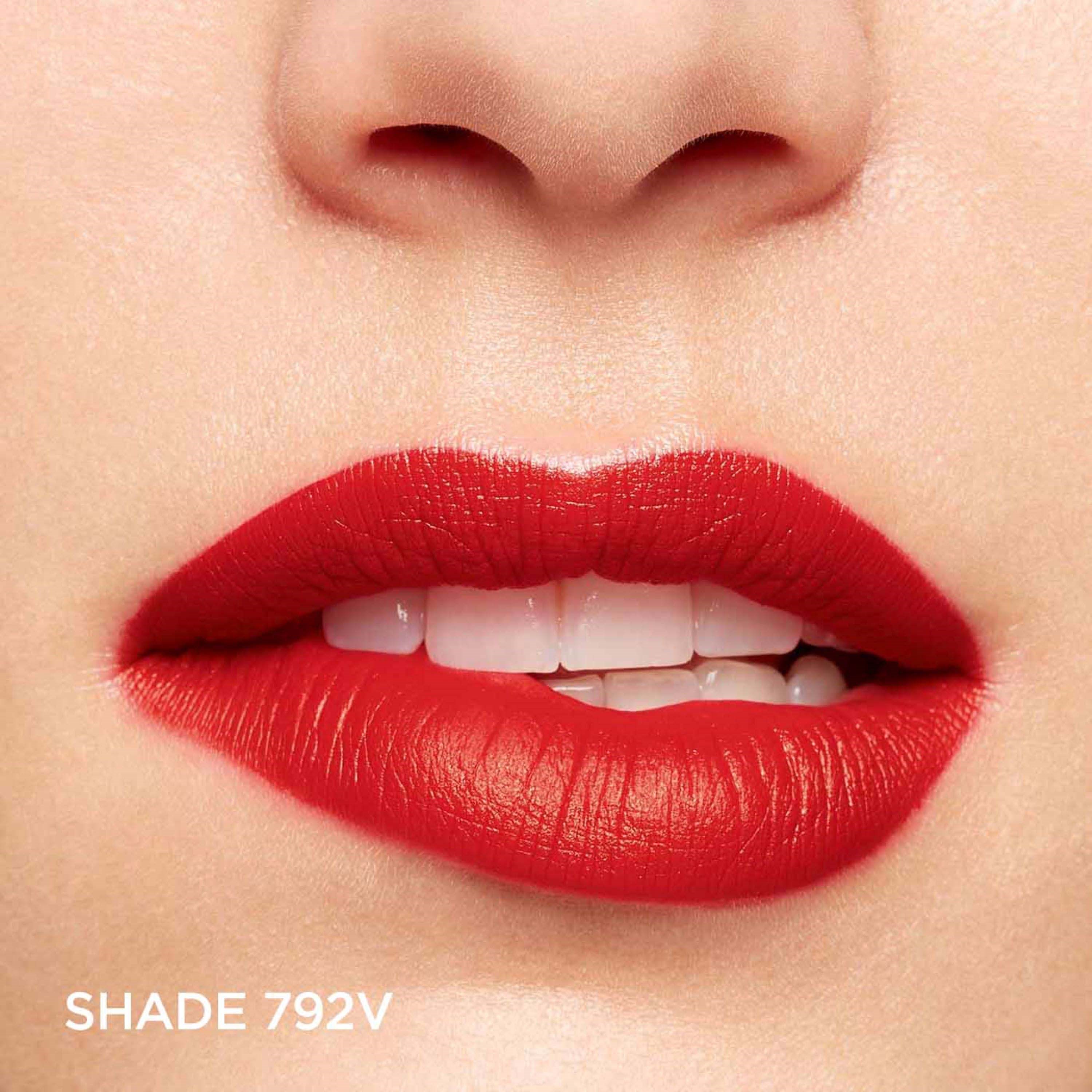 Clarins Joli Rouge Velvet Lipstick 792V Poppy (obrázok 6)