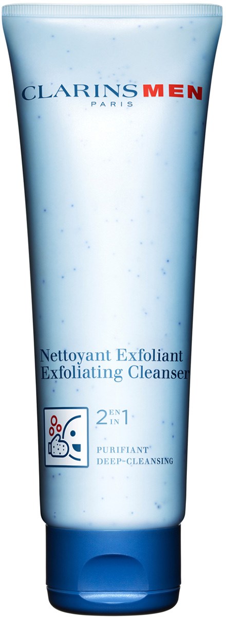 Clarins Men   2in1 Exfoliating Cleanser 125 ml
