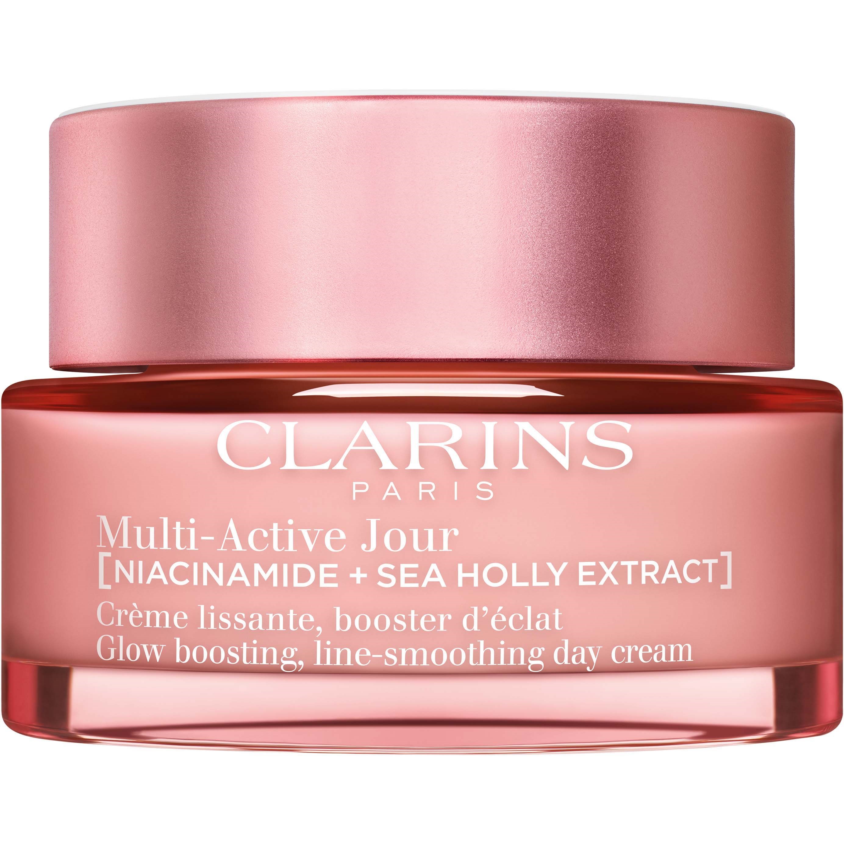 Läs mer om Clarins Multi-Active Glow Boosting, Line-smoothing Day Cream All Skin