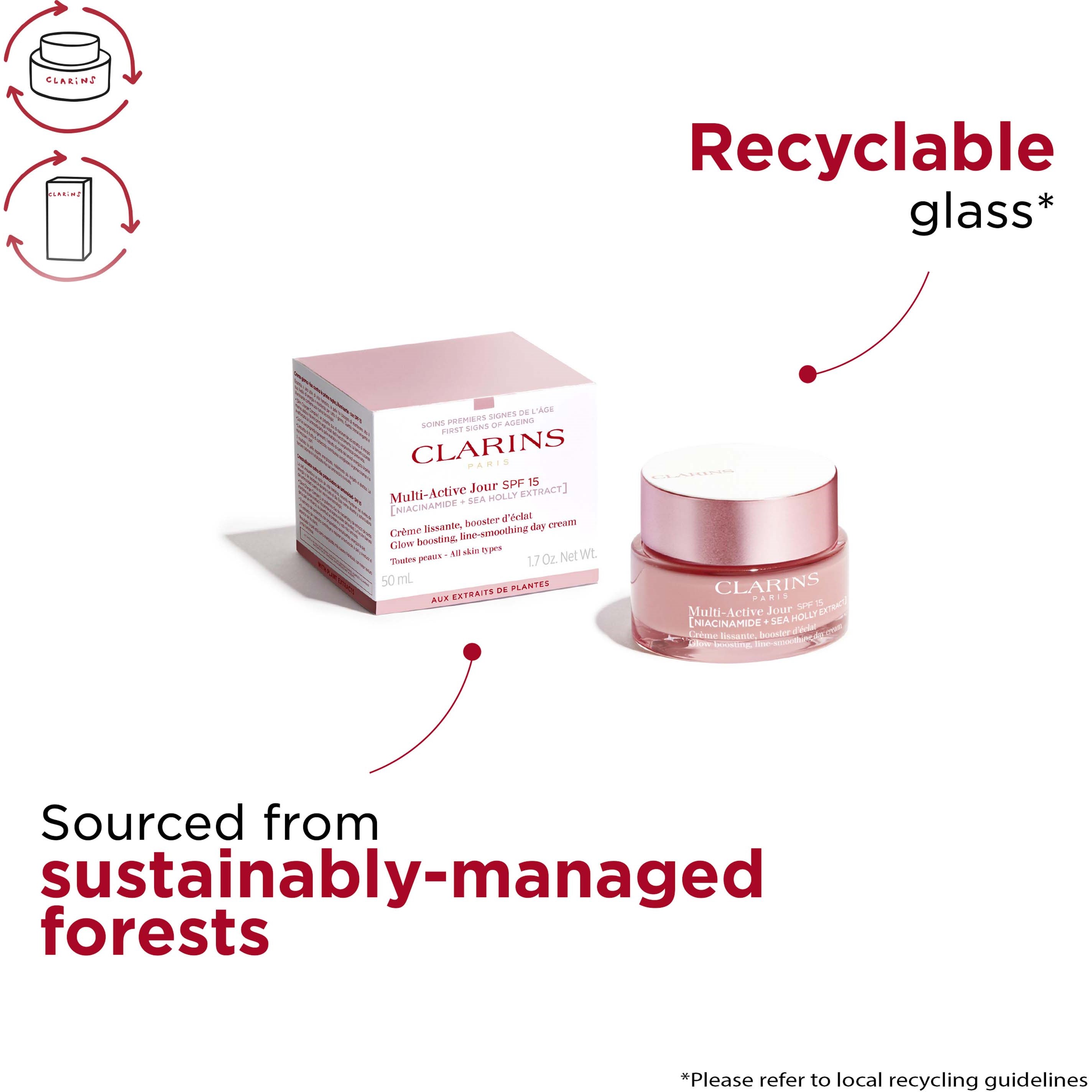 Clarins Multi-Active Day Cream SPF15 50 ml (zdjęcie 6)