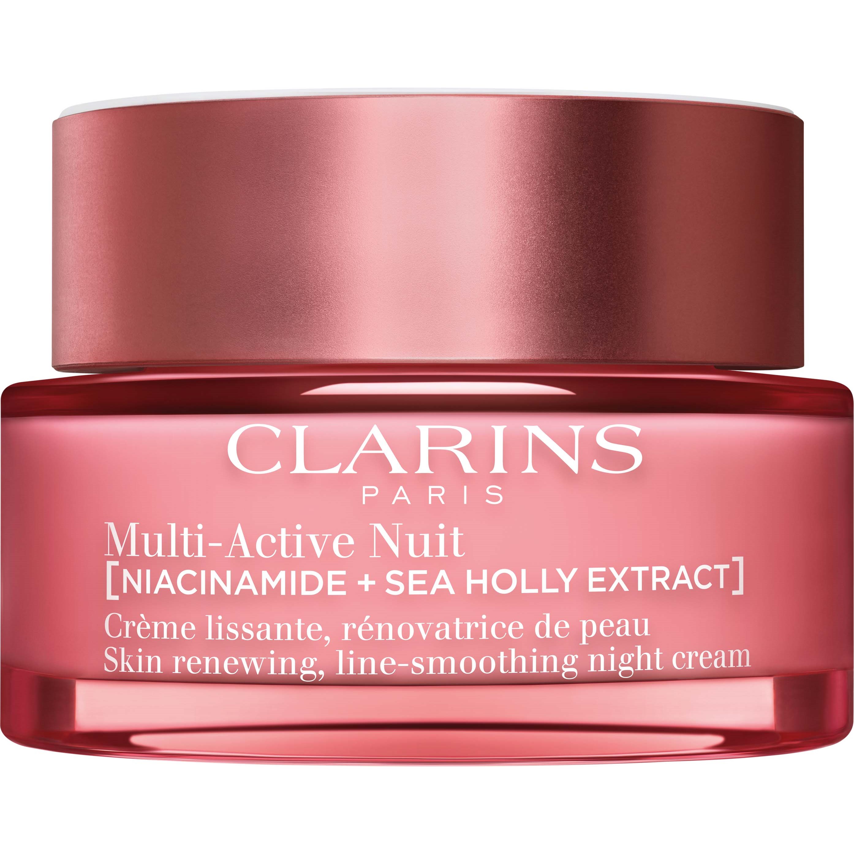 Läs mer om Clarins Multi-Active Skin renewing, Line-smoothing Night Cream All Ski
