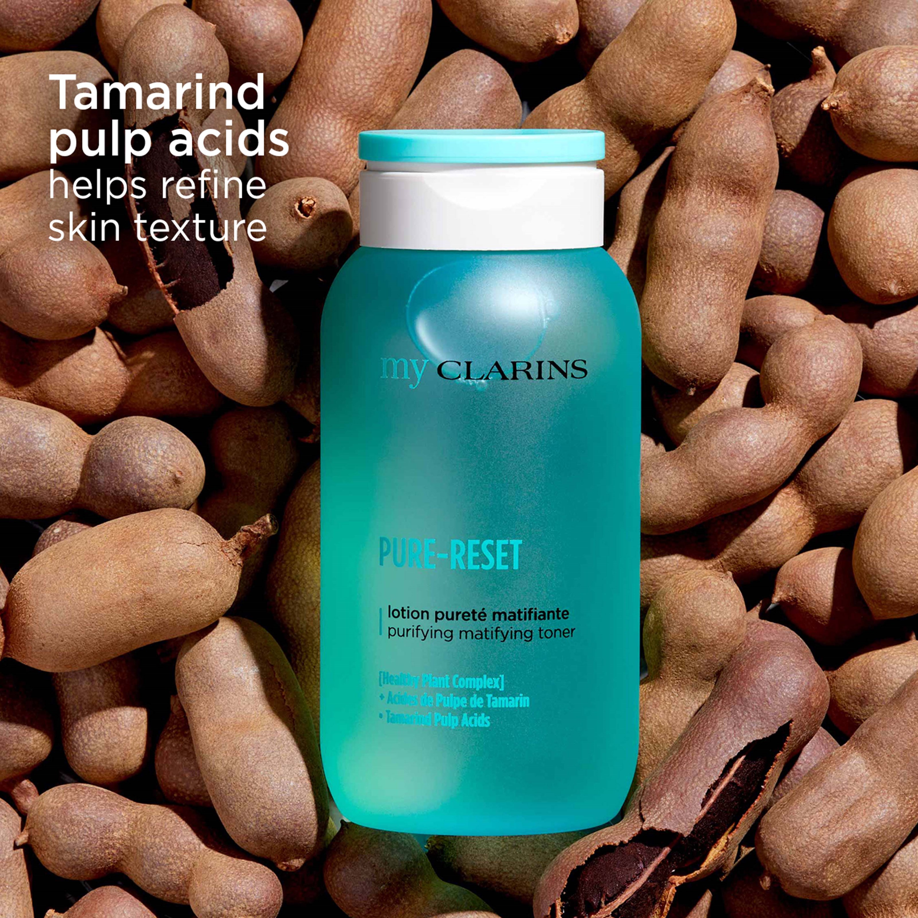 Clarins My Clarin Pure-Reset Purifying Matifying Toner 200 ml (zdjęcie 3)