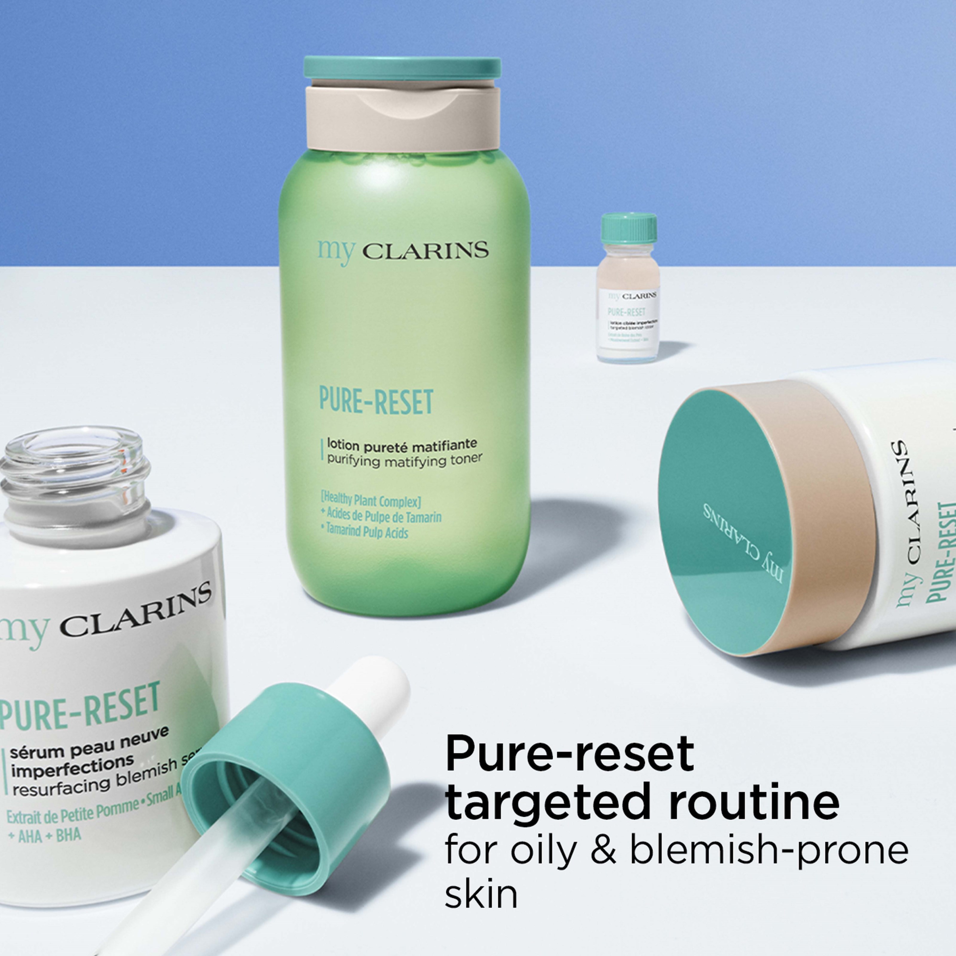 Clarins My Clarin Pure-Reset Purifying Matifying Toner 200 ml (zdjęcie 5)