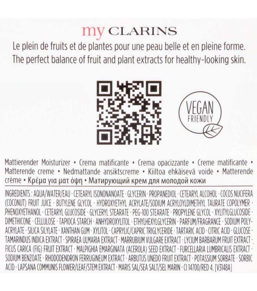 Clarins Myclarins Re-Boost Matifying Hydrating Cream 50ml