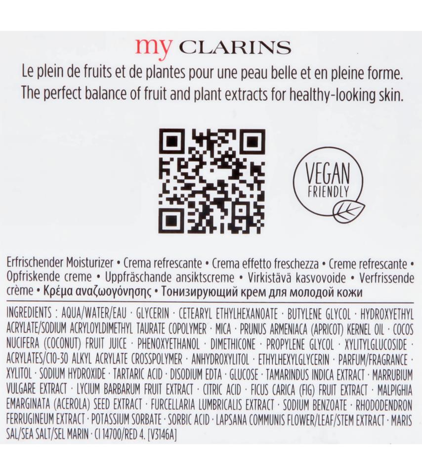 Clarins Myclarins Re-Boost Refreshing hydrating Cream 50ml