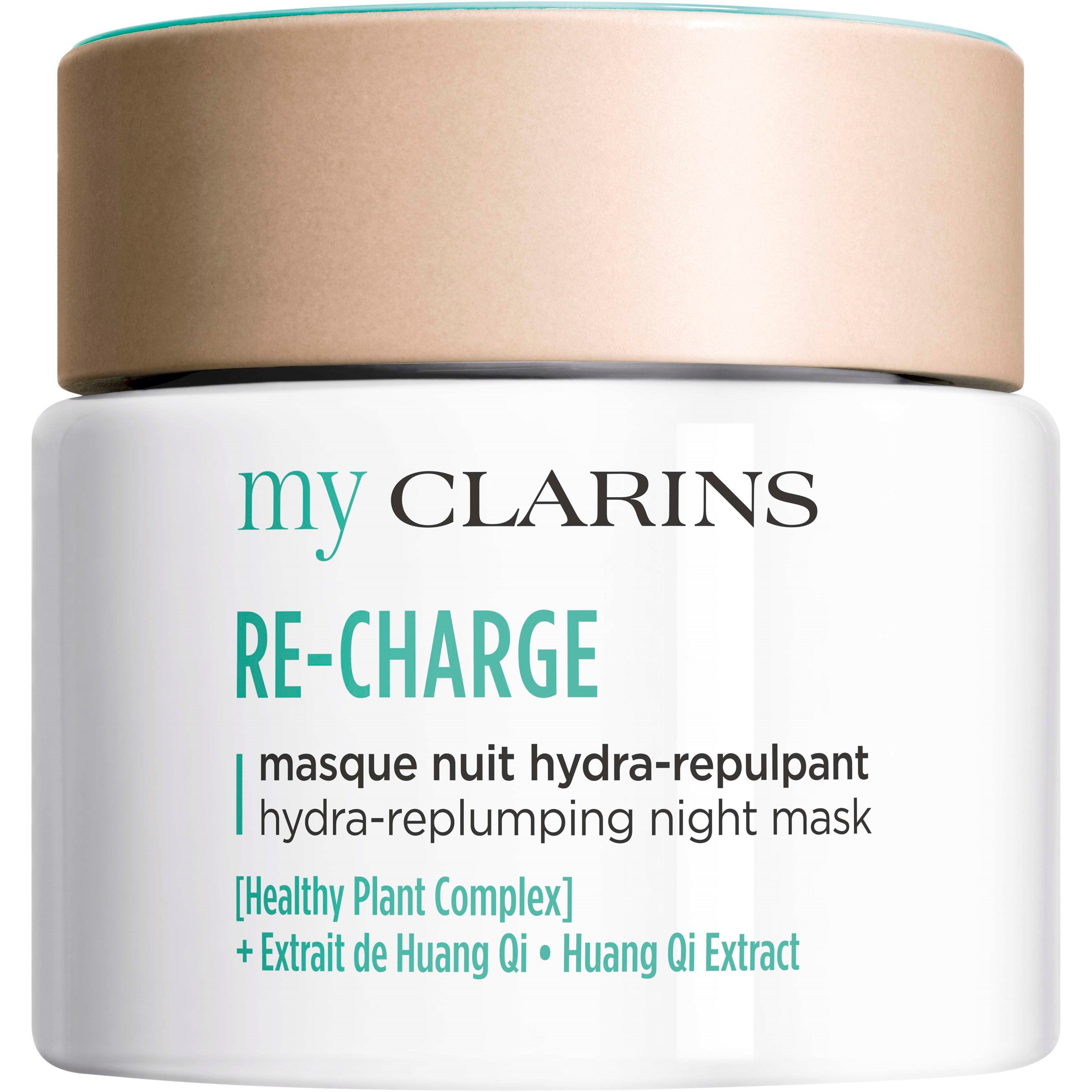 Läs mer om Clarins MyClarins Re-Charge Hydra-Replumping Night Mask 50 ml
