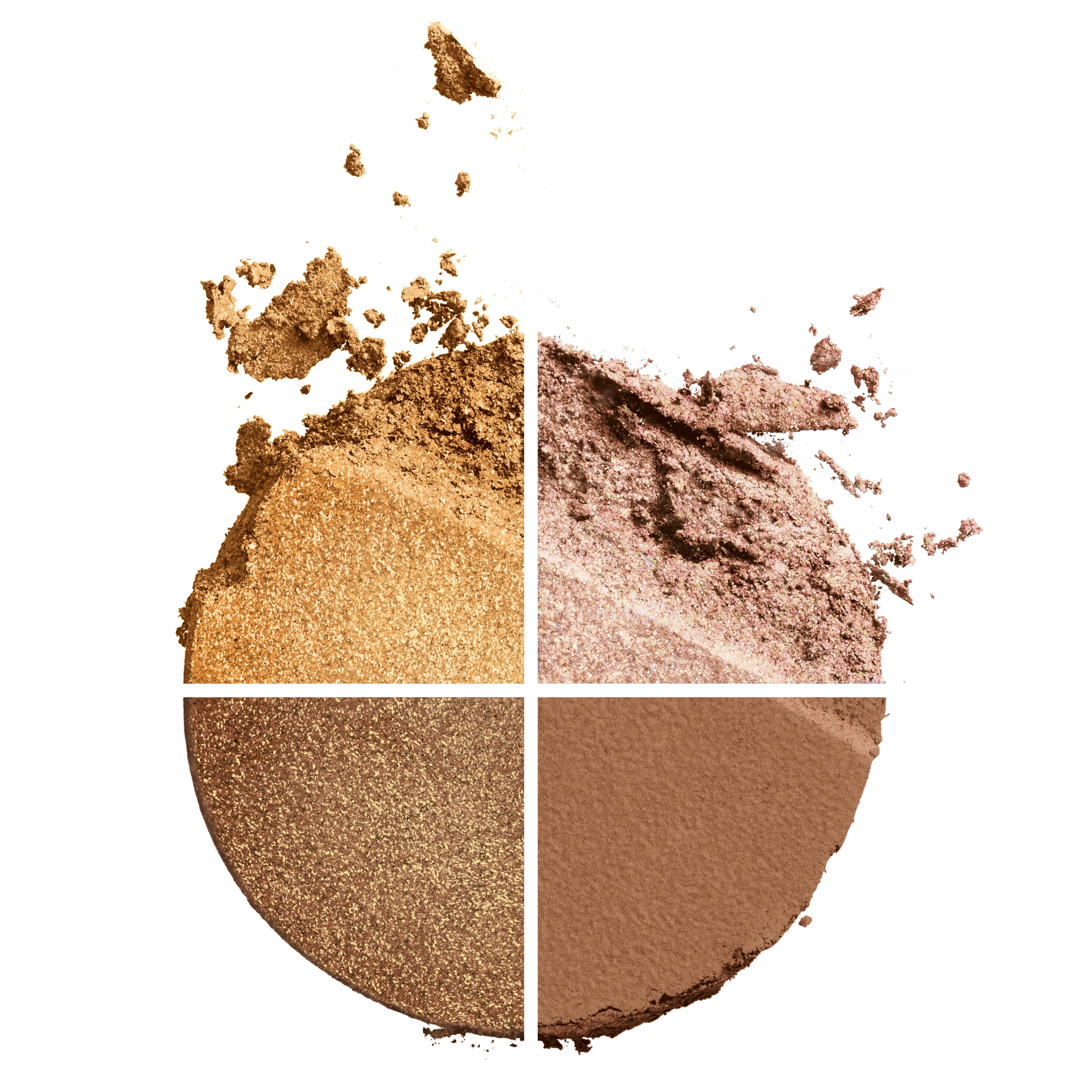 Clarins Ombre 4-Colour Eyeshadow Palette 01 Bronze Gradution (obrázok 3)