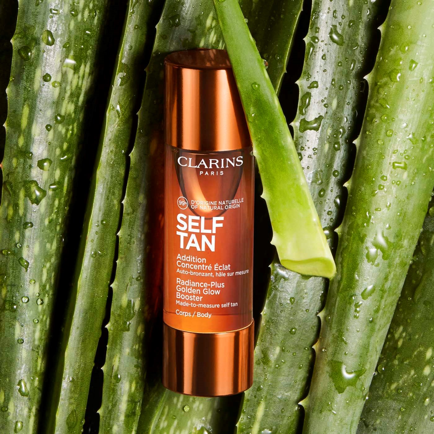 Clarins Self Tan Radiance-Plus Golden Glow Booster Body 30 ml (obrázok 3)