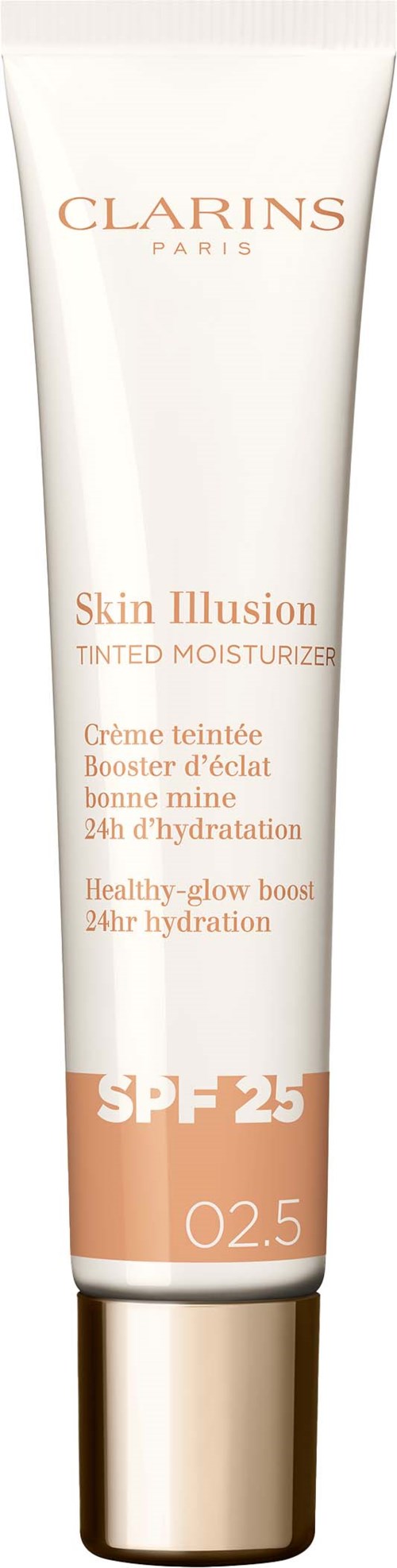 Clarins Skin Illusion Tinted Moisturizer SPF25 02.5
