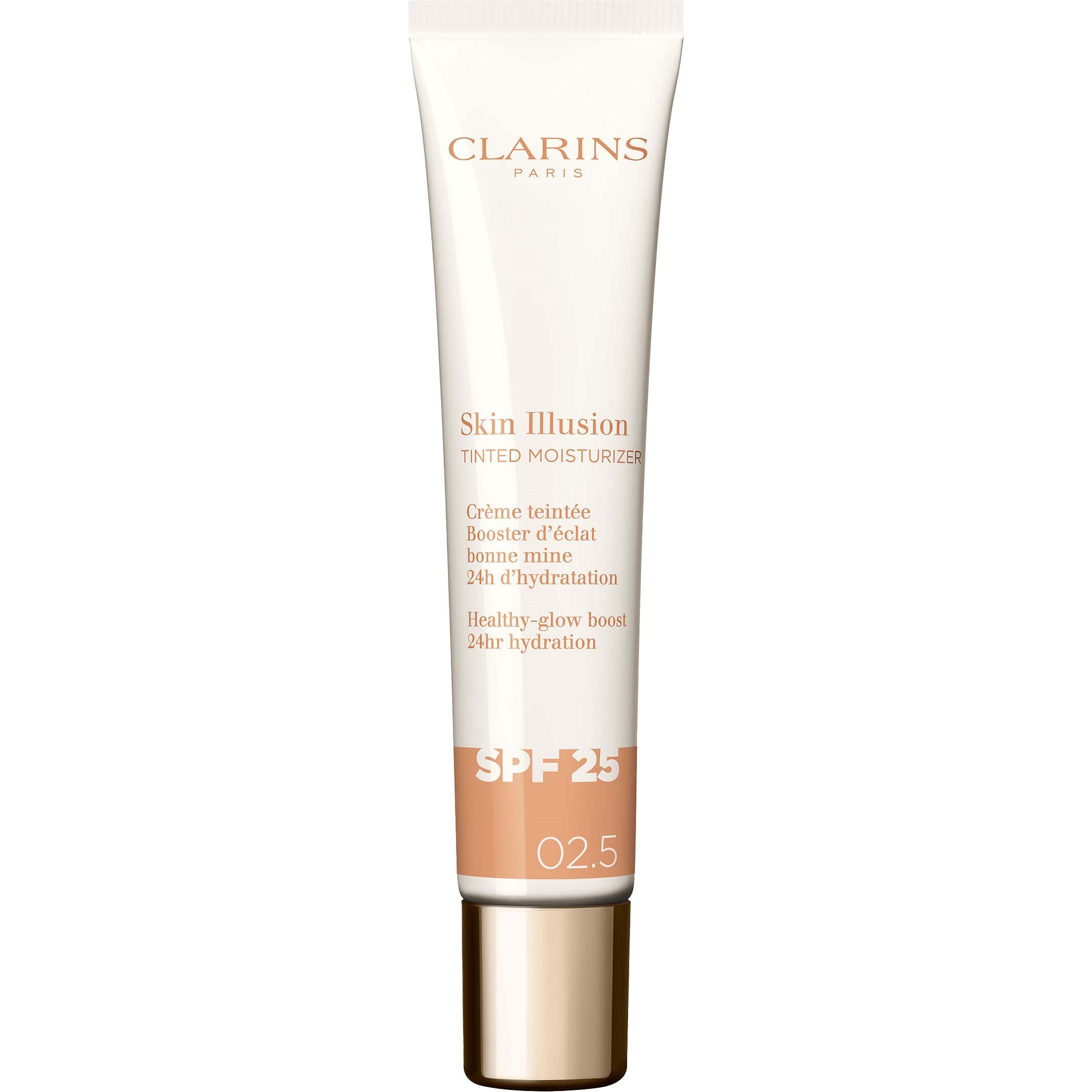 Clarins Skin Illusion Tinted Moisturizer SPF25 02.5