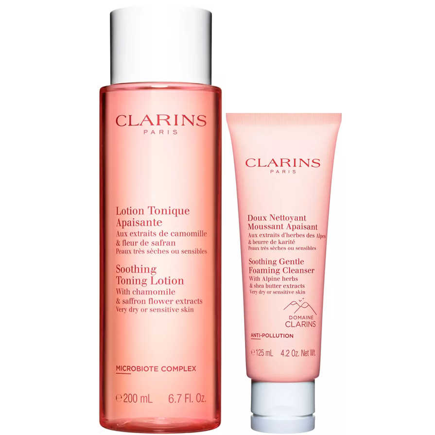 Clarins Soothing Cleansing Duo