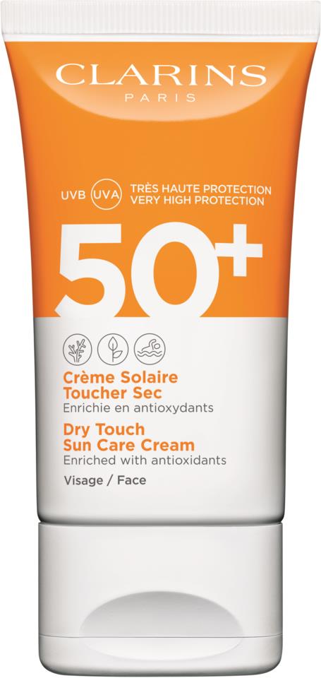 Clarins Sun Dry Touch Sun Care Face Cream Spf 50+ 50ml