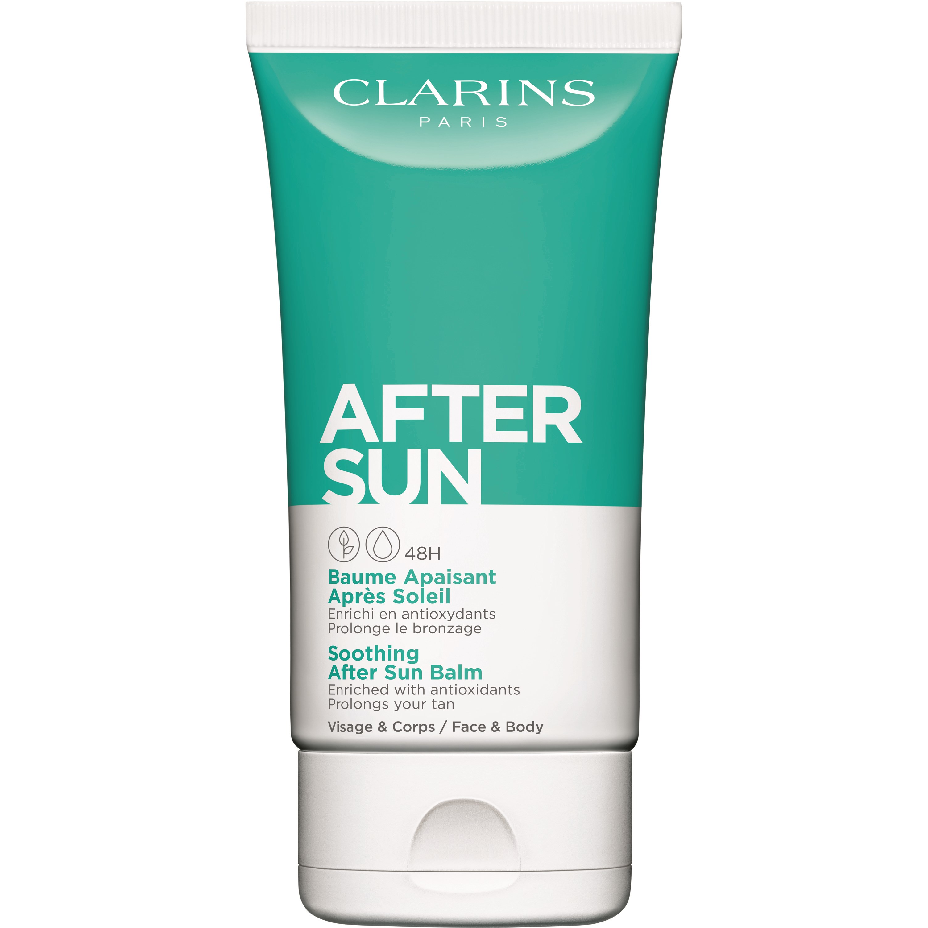 Läs mer om Clarins Sun Soothing After Sun Balm Face & Body 150 ml