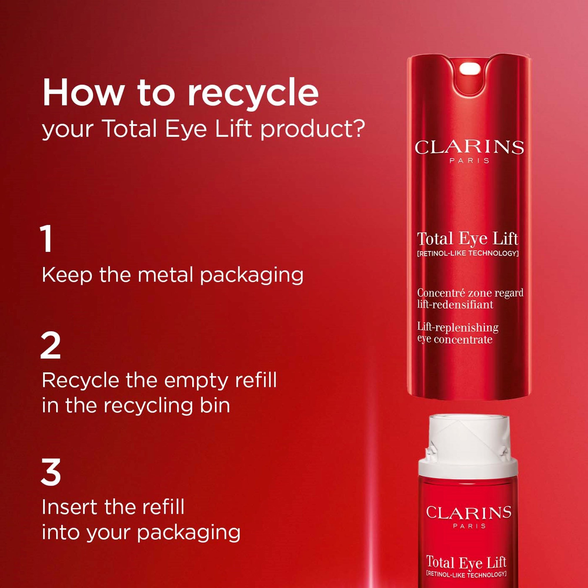 Clarins Total Eye Lift Eye Concentrate 15 ml (zdjęcie 9)