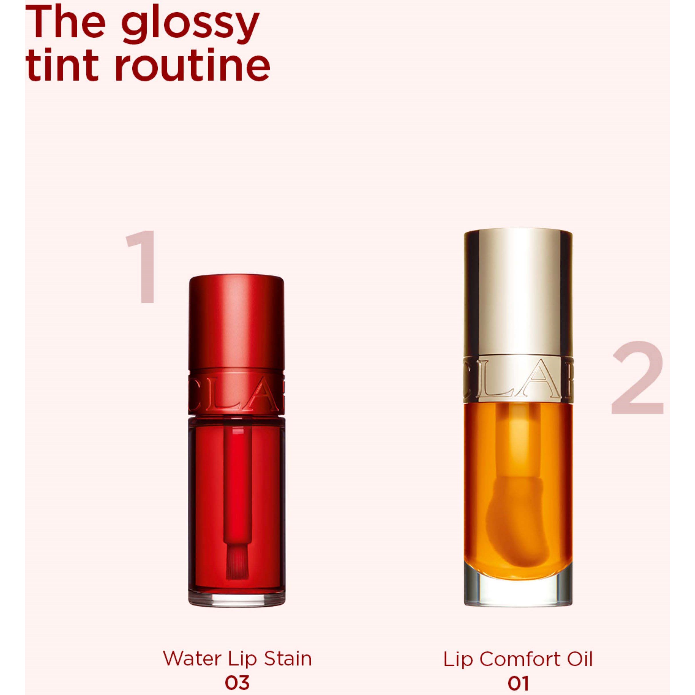 Clarins Water Lip Stain 01 Rose Water (obrázok 9)