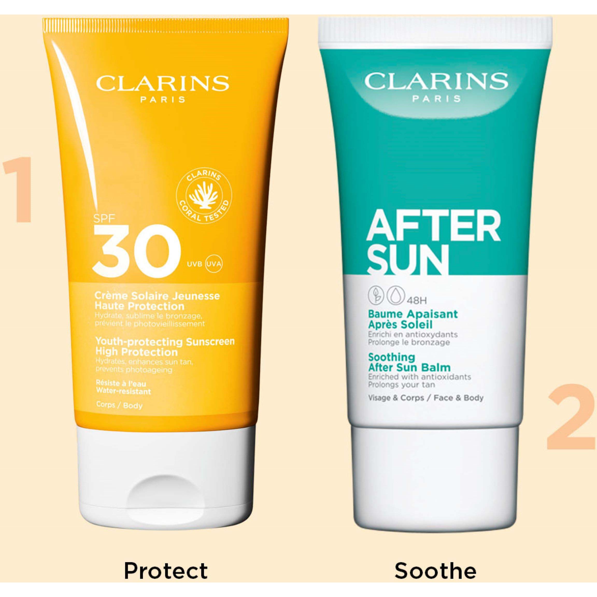 Clarins Youth-protecting Sunscreen High Protection SPF30 Body 150 ml (obrázok 6)