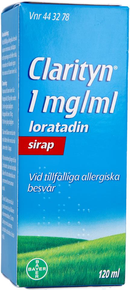 Clarityn Loratadin Sirap 120 ml