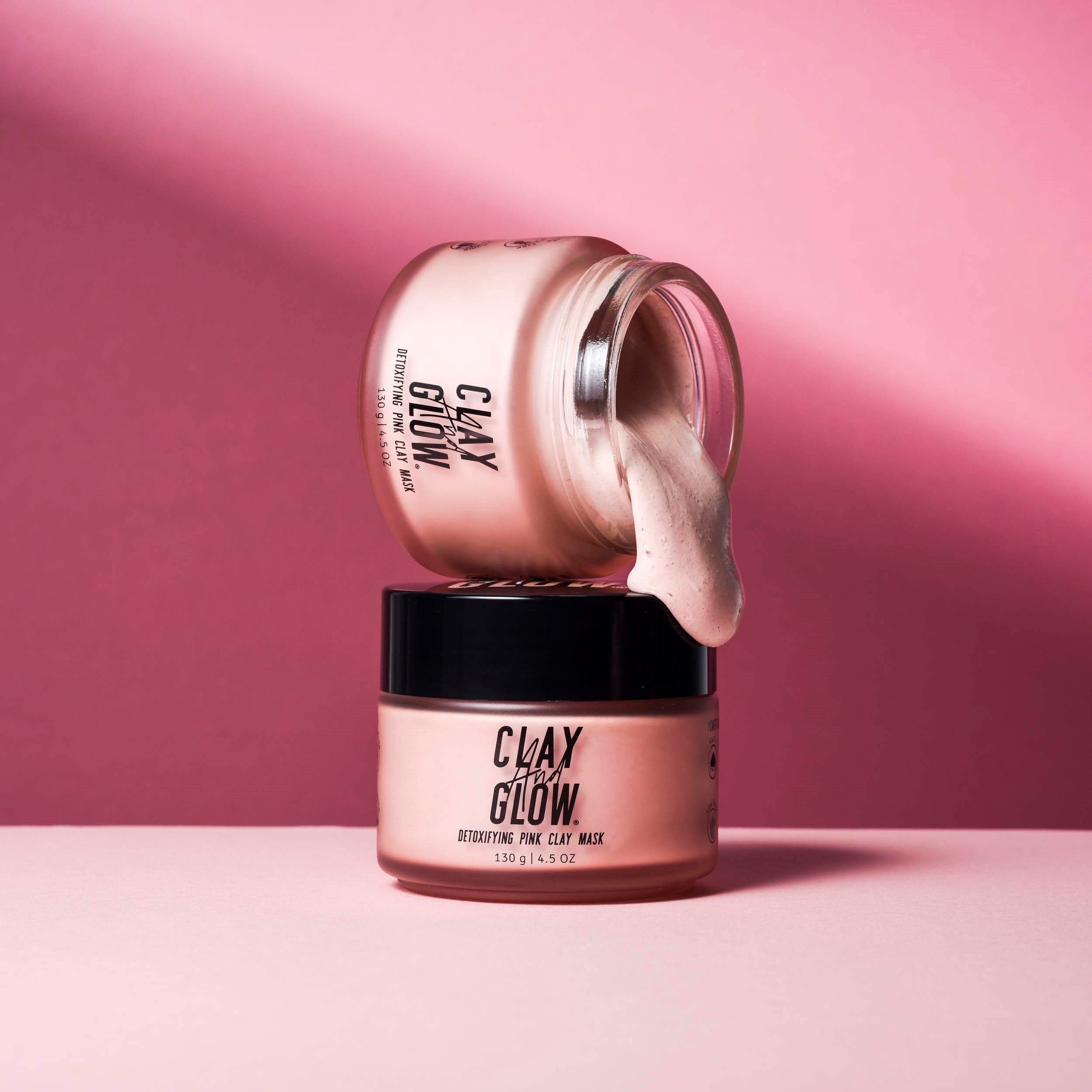 Clay And Glow Pink clay mask 130 g (obrázok 5)