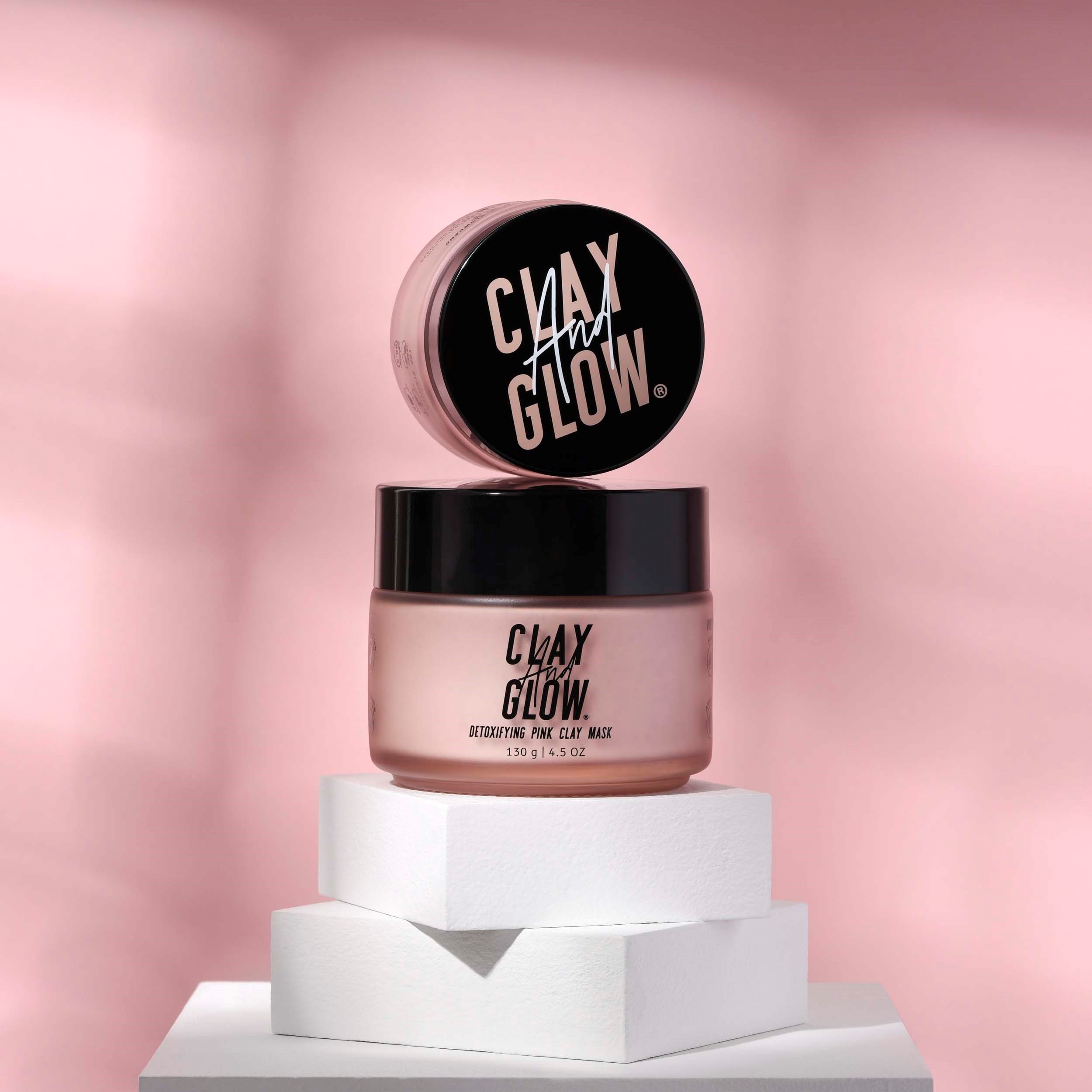 Clay And Glow Pink clay mask 130 g (obrázok 6)