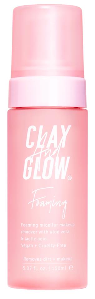 Clay And Glow Foaming Makeup Remover 150 ml
