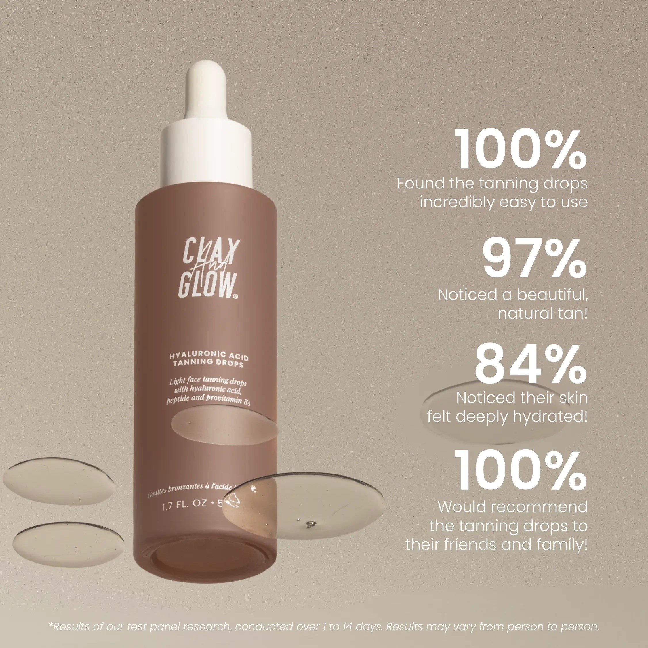 Clay And Glow Hyaluronic Acid Tanning Drops (obrázok 6)
