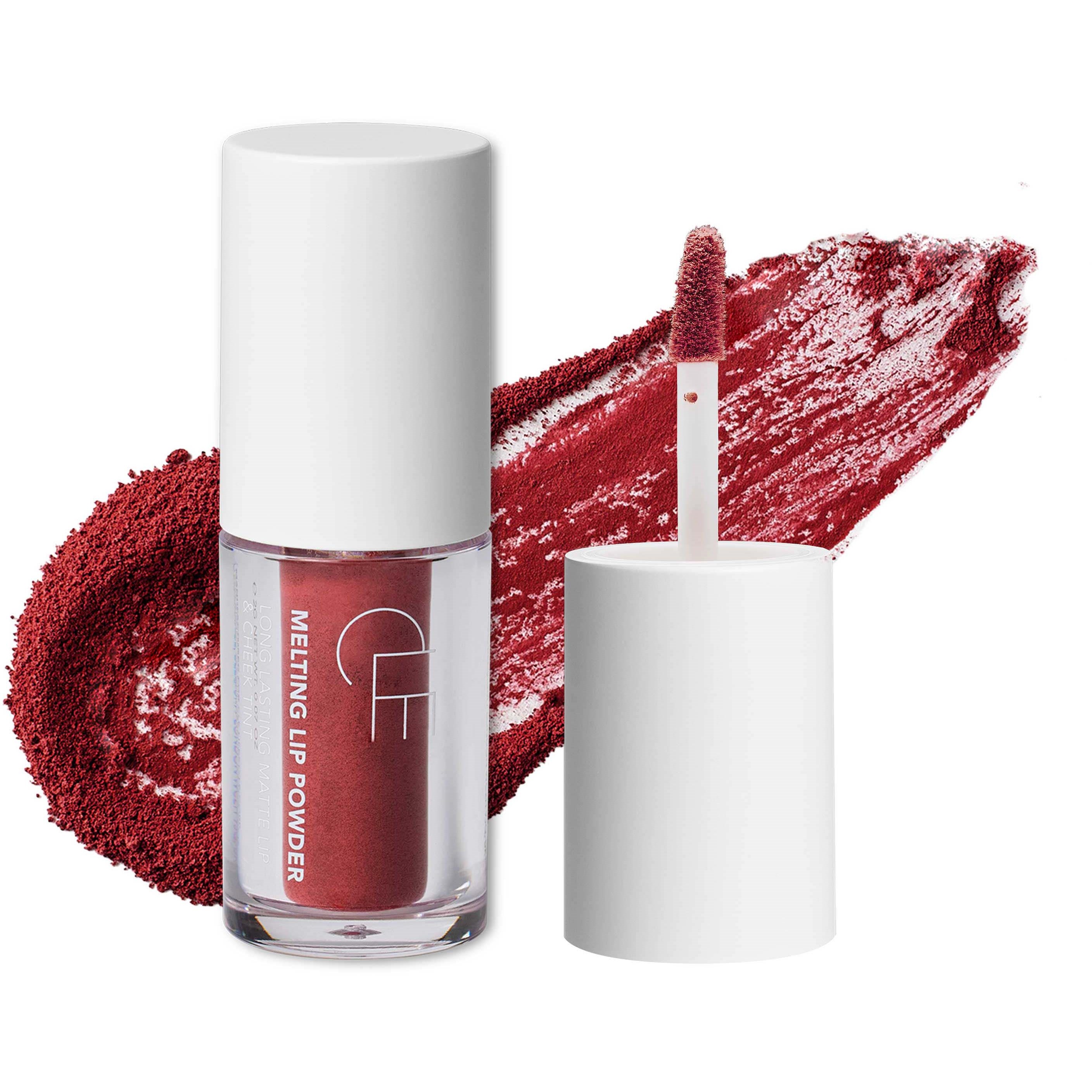 CLE Cosmetics Melting Lip Powder True Red