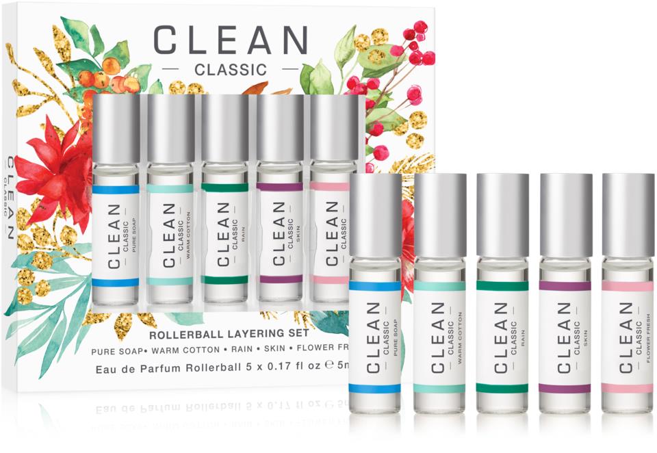 Clean Classic 5-Pack Layering EdP Gift