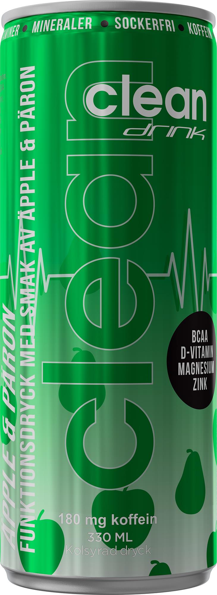 Clean Beverages Clean Drink Apple/Pear 330 ml | lyko.com