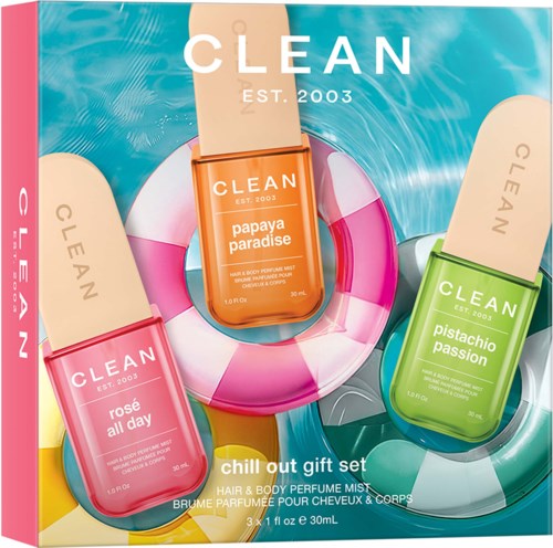 CLEAN Gift Set Hair & Body Perfume Mist 3 x 30 ml