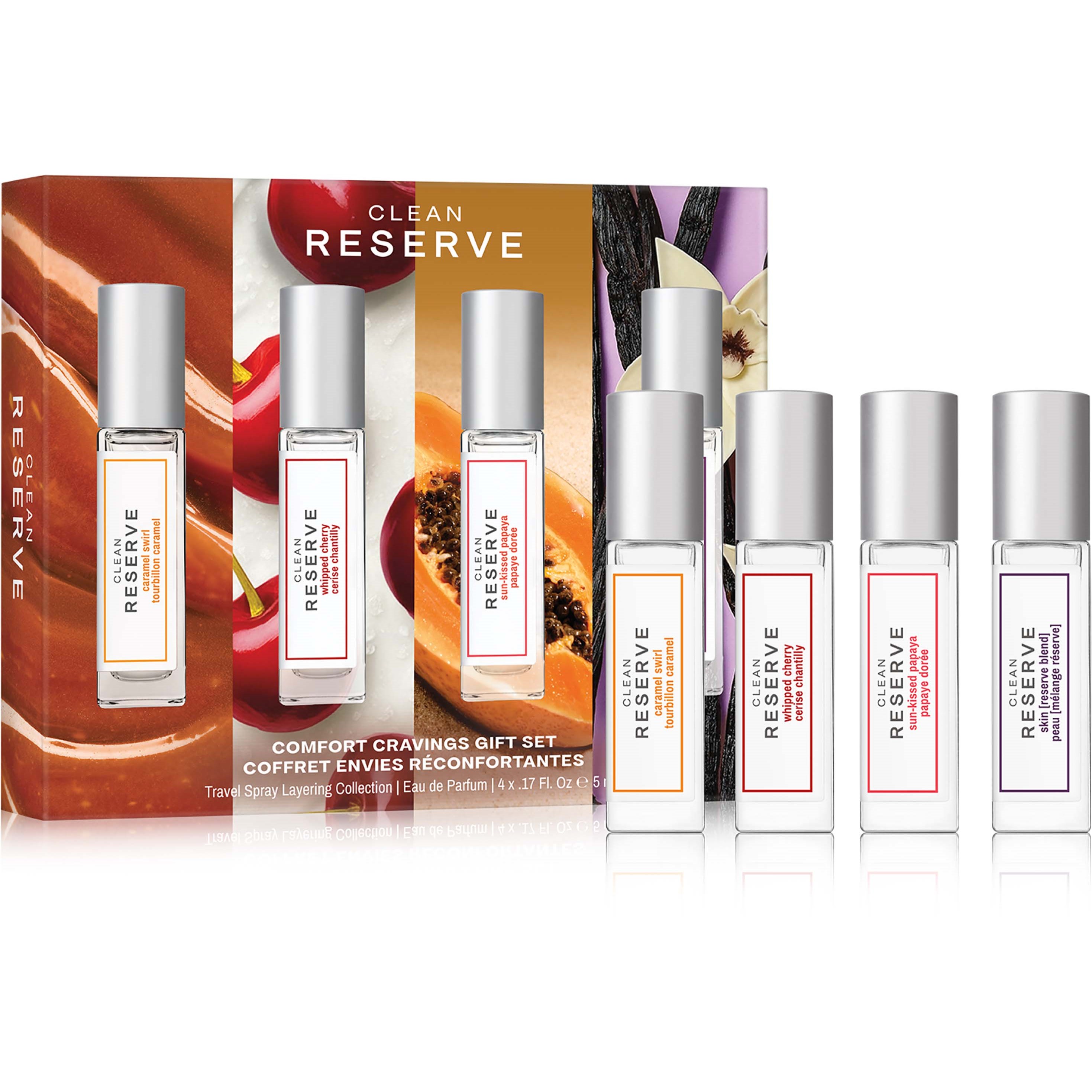 CLEAN Gift Set Reserve Travel Spray Layering EdP 4 x 5 ml 0 kpl