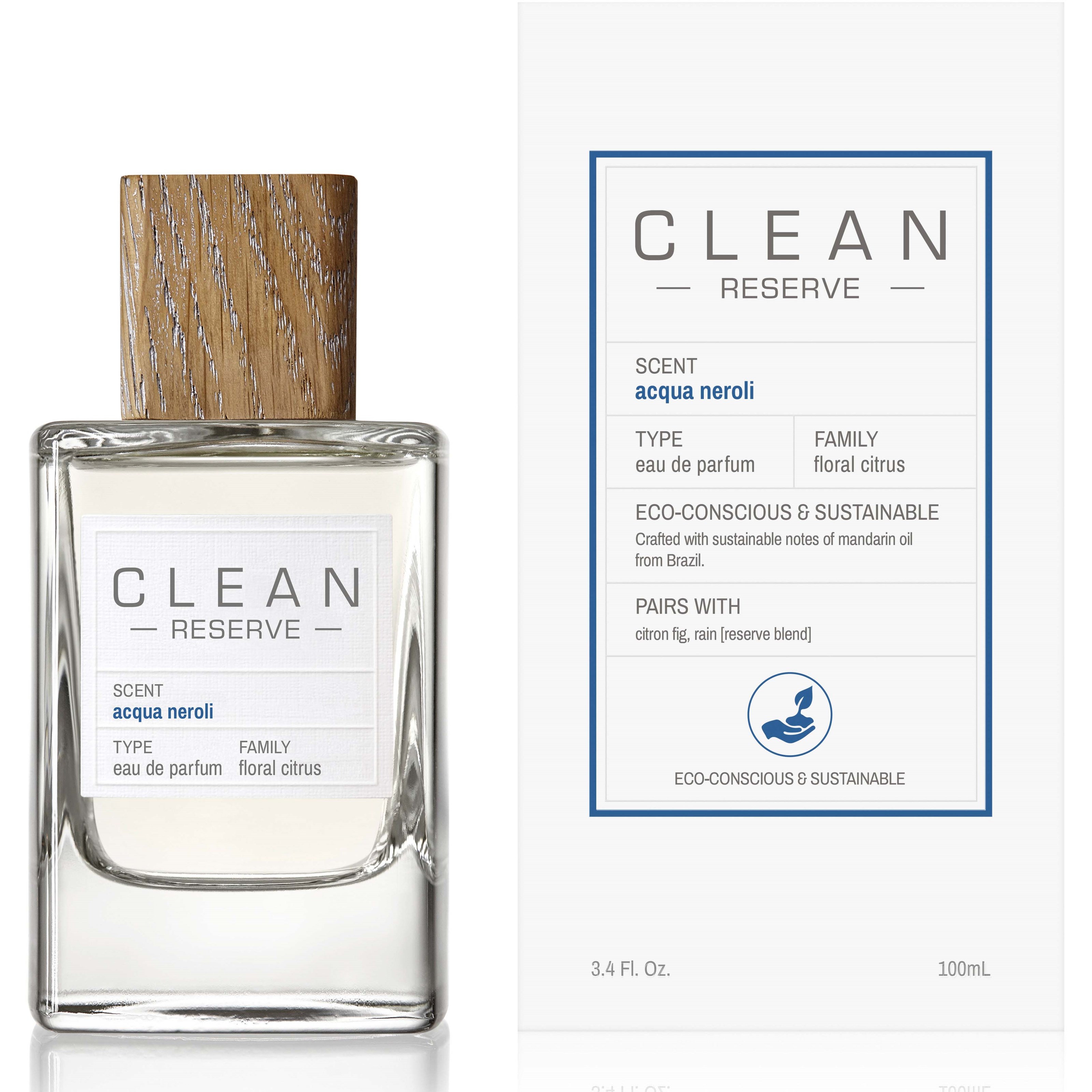 Alternativ bild 1 för Clean Reserve Acqua Neroli 100 ml