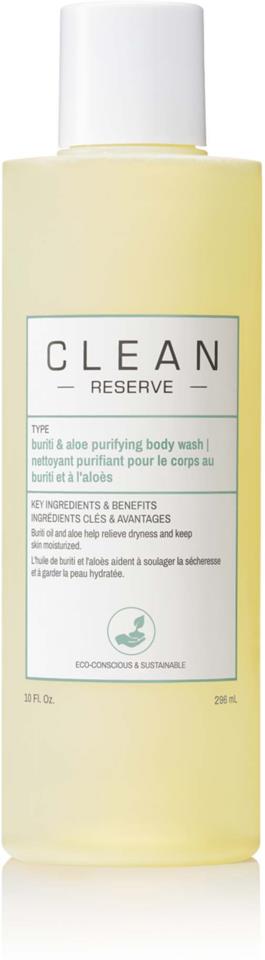 Clean Reserve Buriti & Aloe Shower Gel 296ml