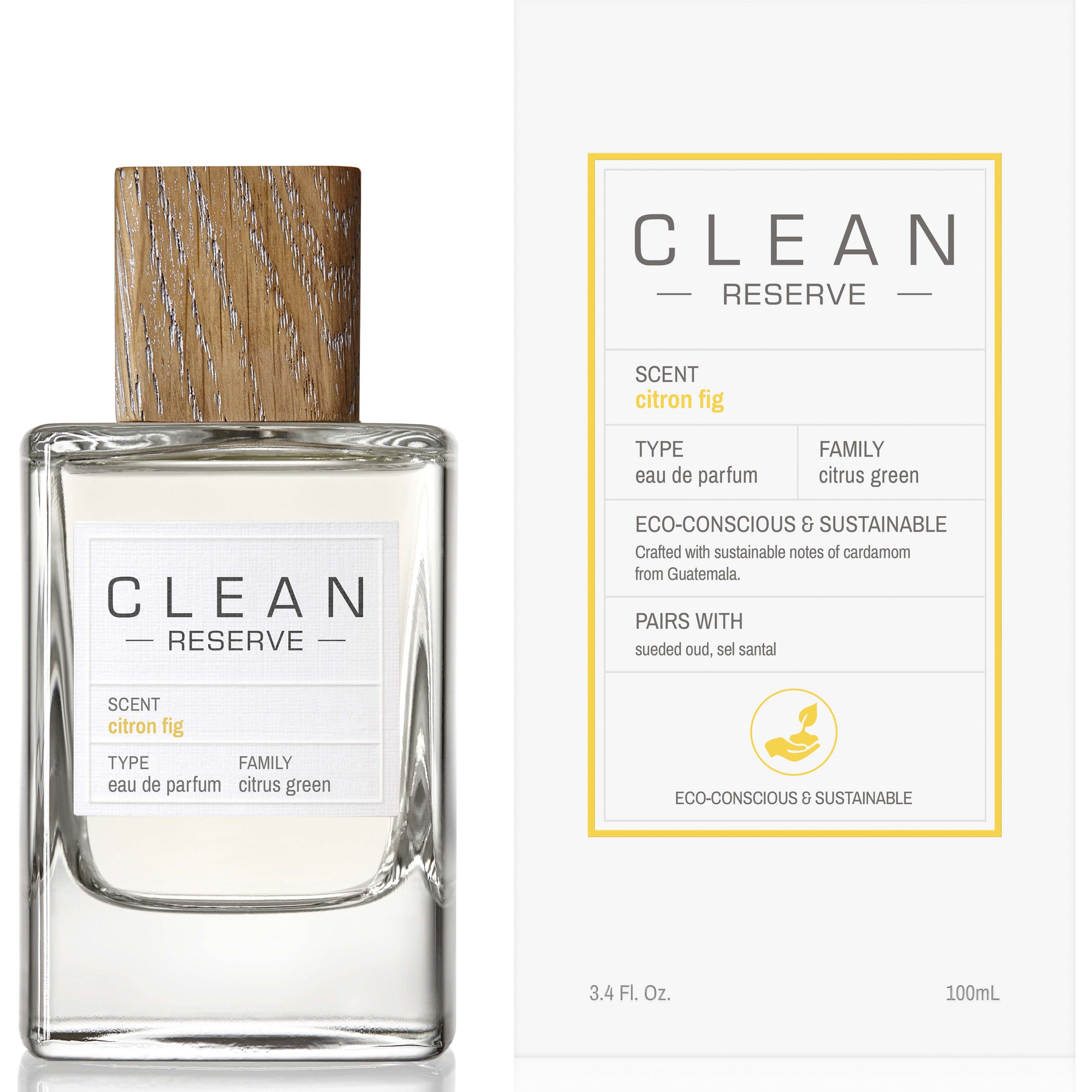 Alternativ bild 1 för Clean Reserve Citron Fig EDP 100 ml