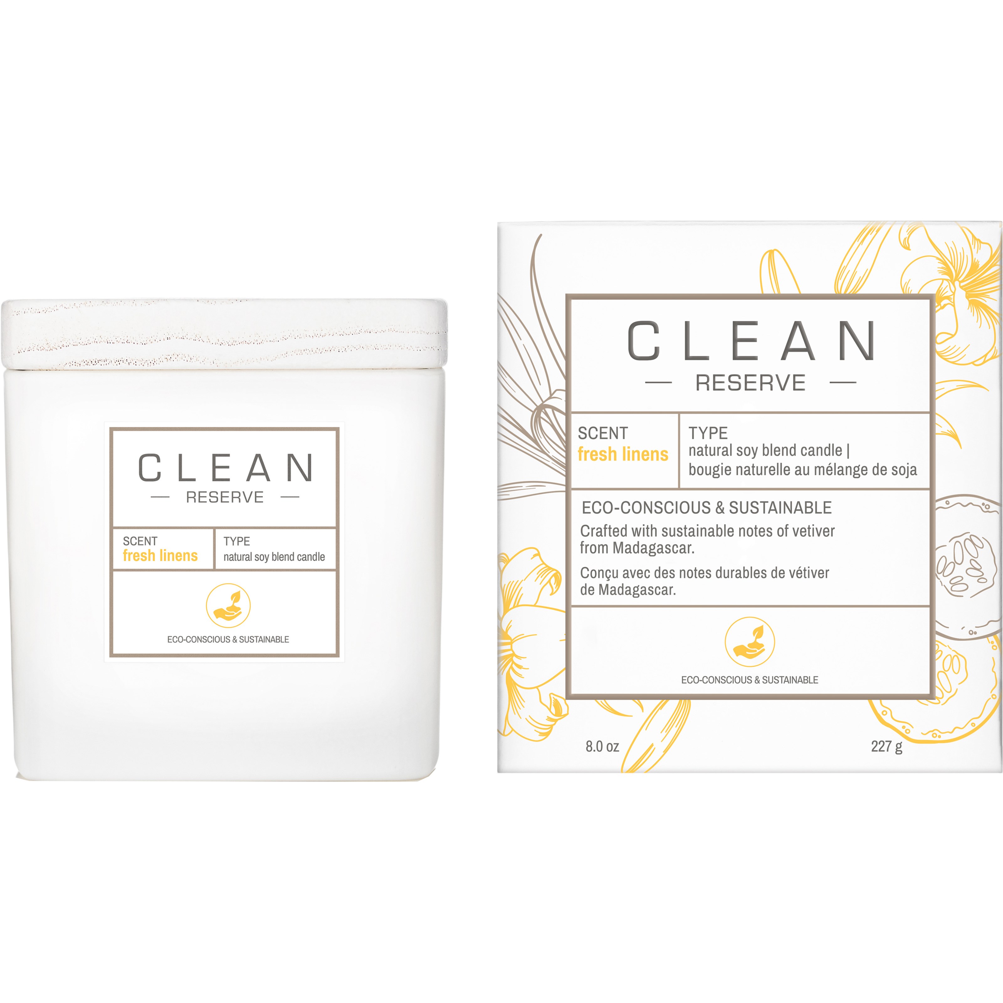 Clean Reserve Fresh Linens Candle