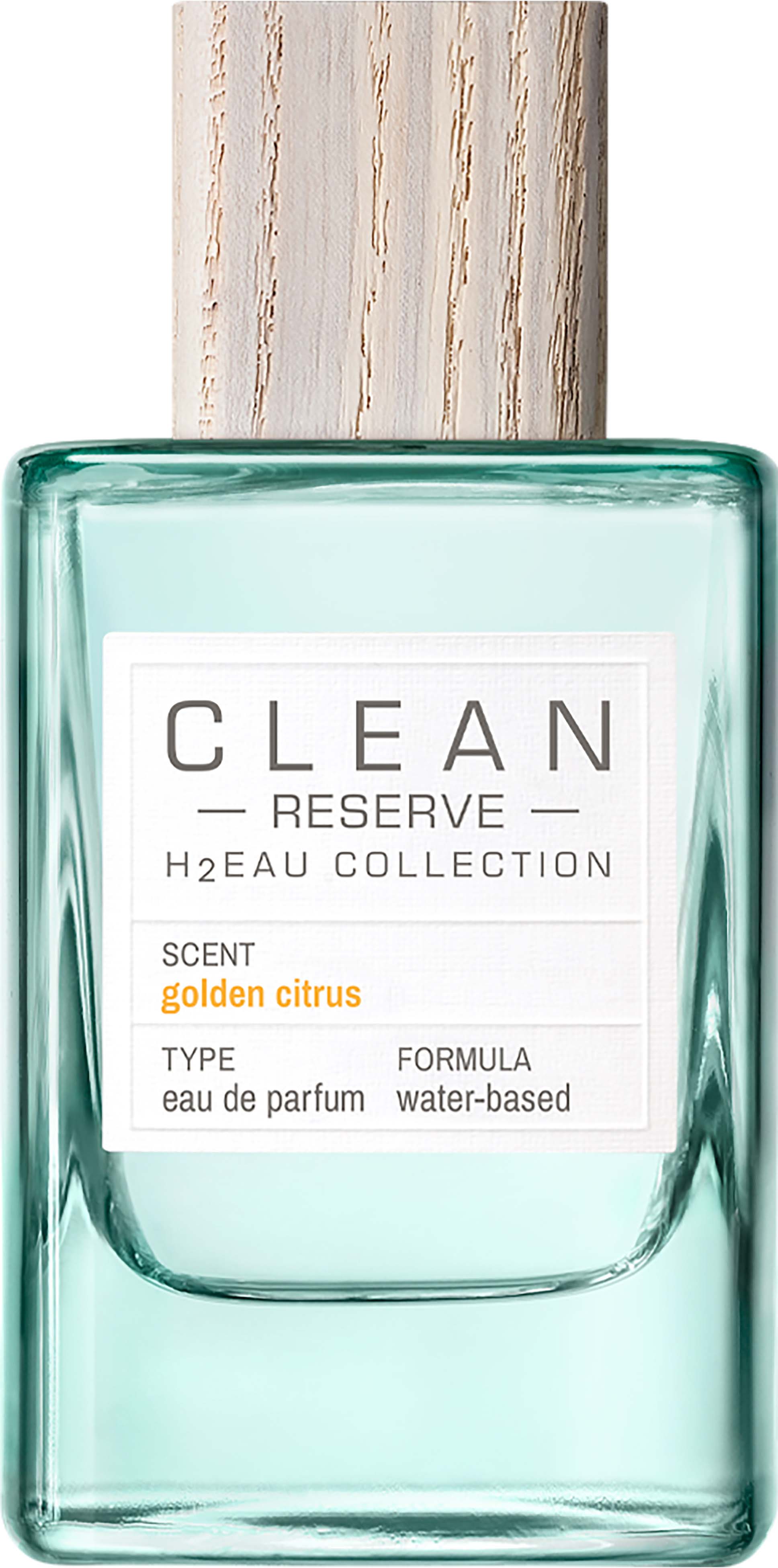 clean clean reserve h₂eau collection - golden citrus woda perfumowana 100 ml   