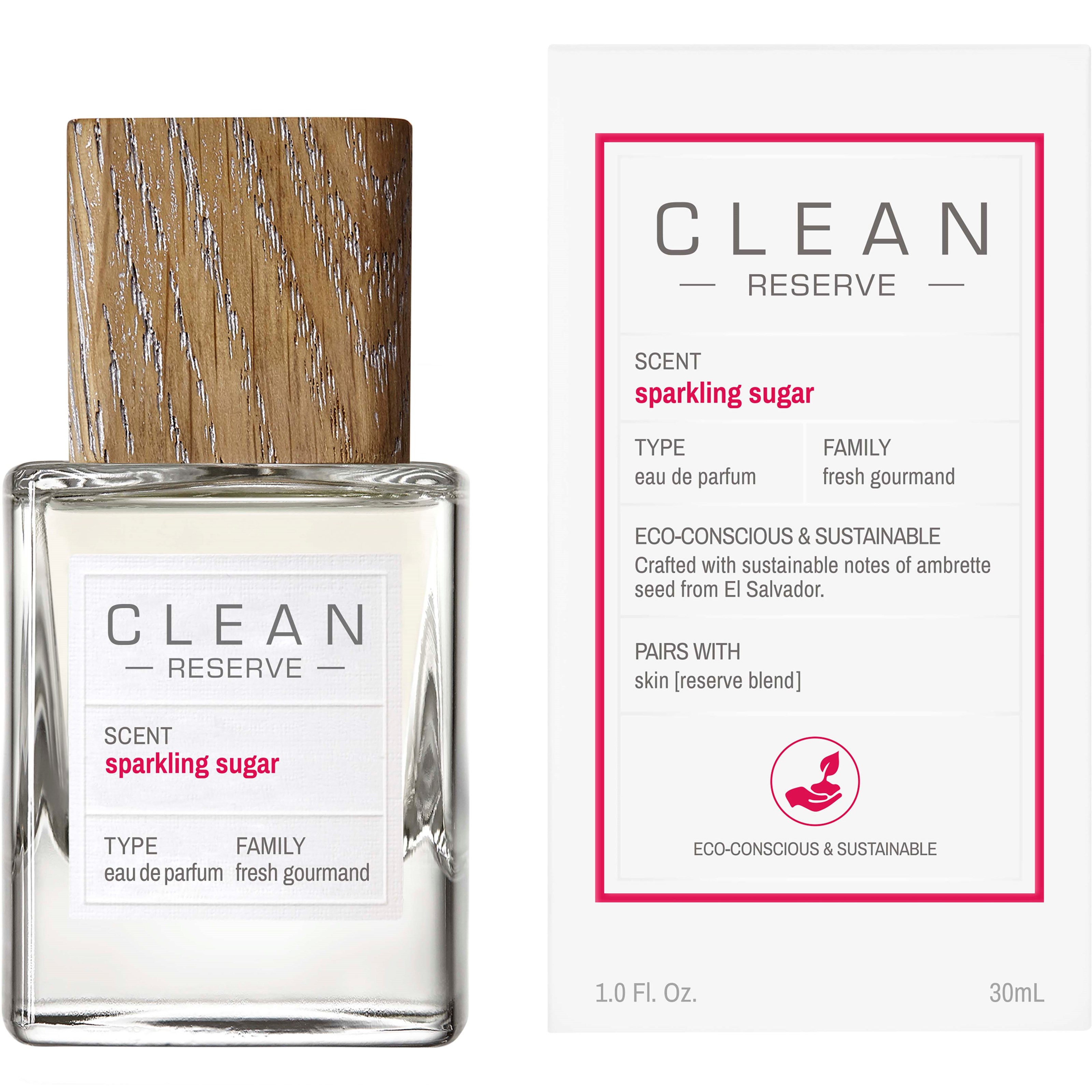 Alternativ bild 1 för Clean Reserve Sparkling Sugar Eau de Parfum 30 ml