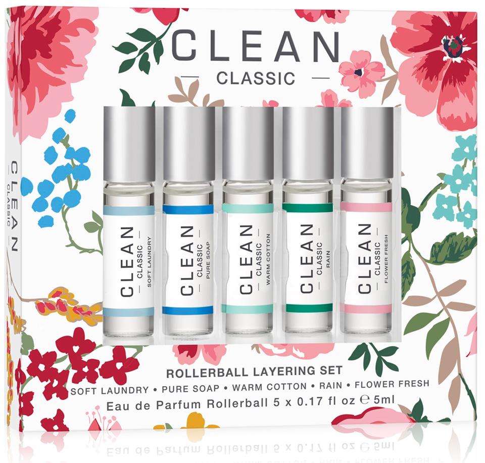 Clean Spring Layering Collection Gift Set 5x5 ml