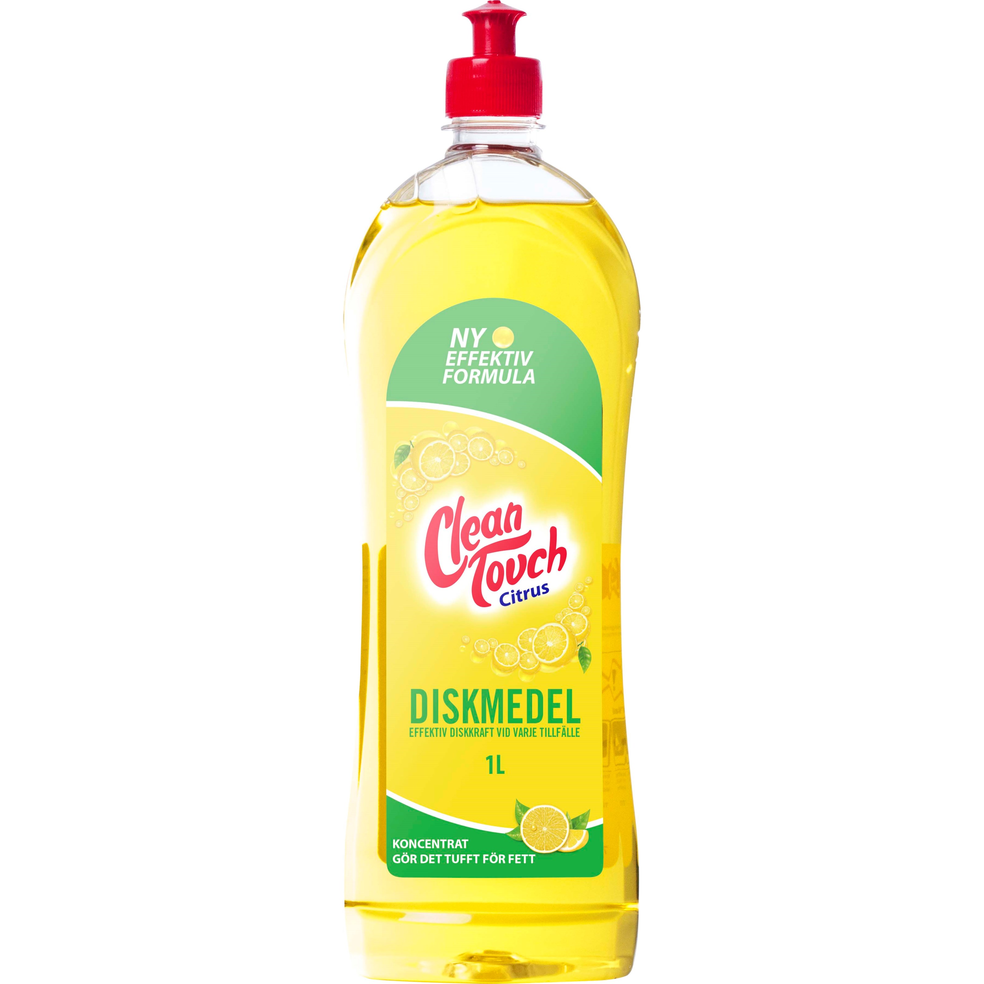 Läs mer om Clean Touch Dishwashing Liquid Lemon 1000 ml