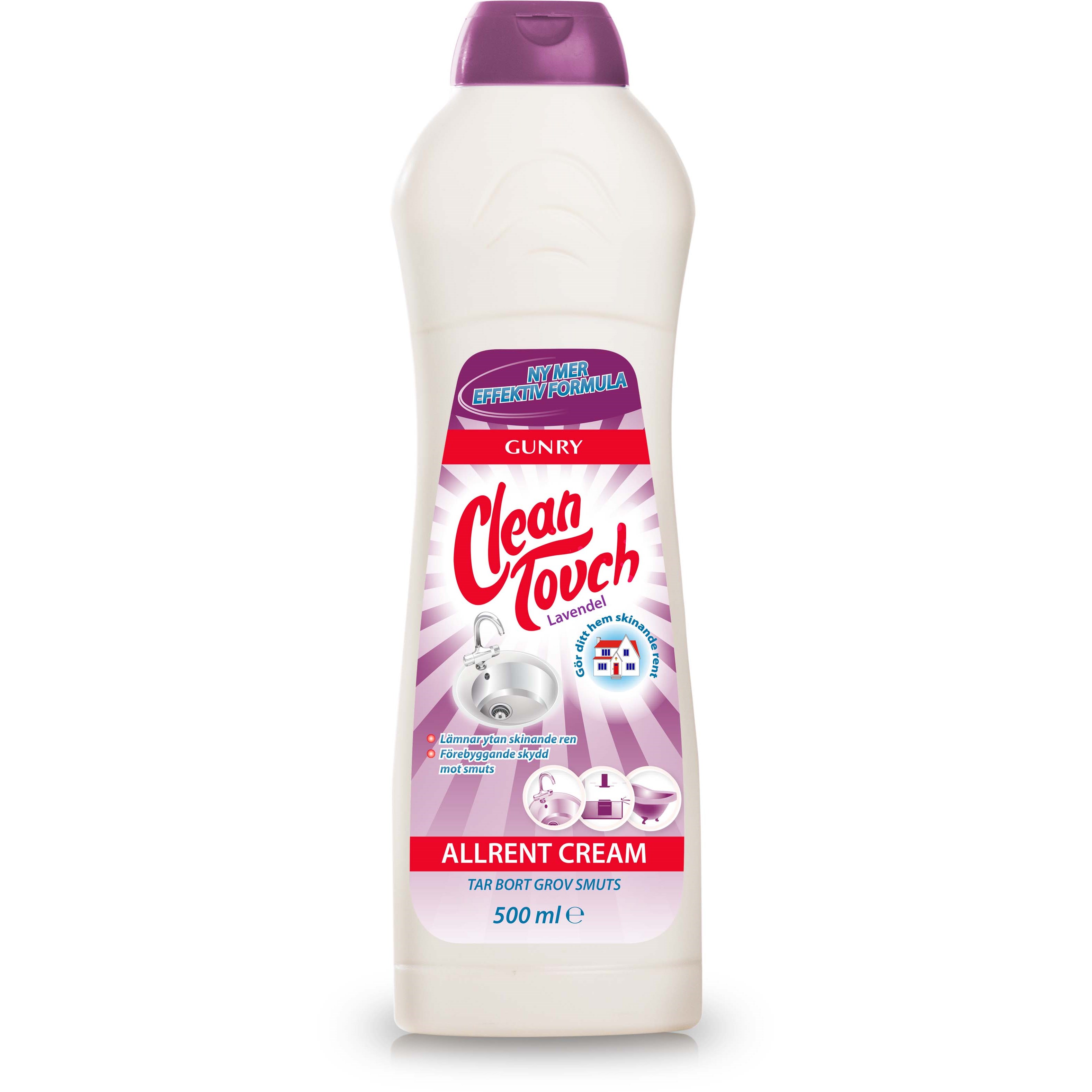 Läs mer om Clean Touch Universal Cream Lavendel 500 ml