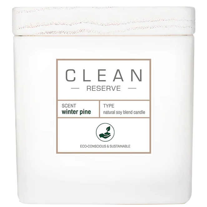 Clean Clean Space Winter Pine Candle