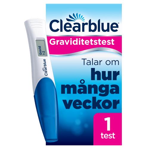 Clear Blue Digital raskaustesti viikkoindikaattorilla, 1 kpl
